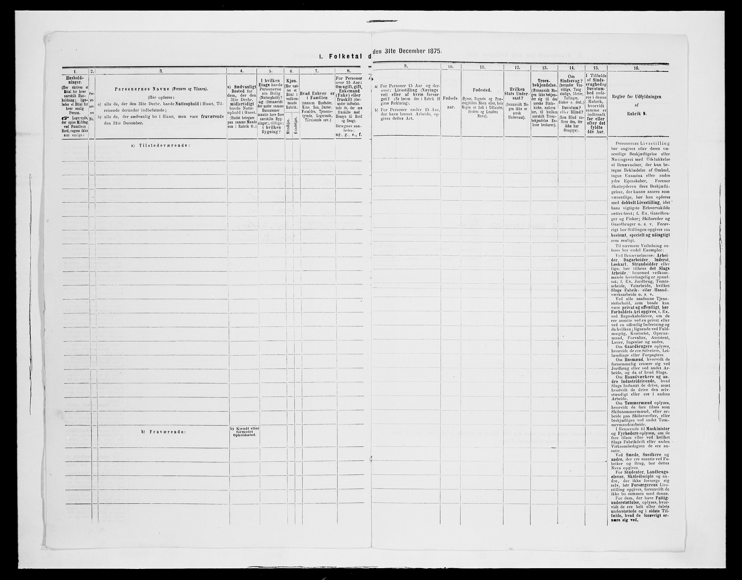 SAH, Folketelling 1875 for 0501B Fåberg prestegjeld, Lillehammer kjøpstad, 1875, s. 103