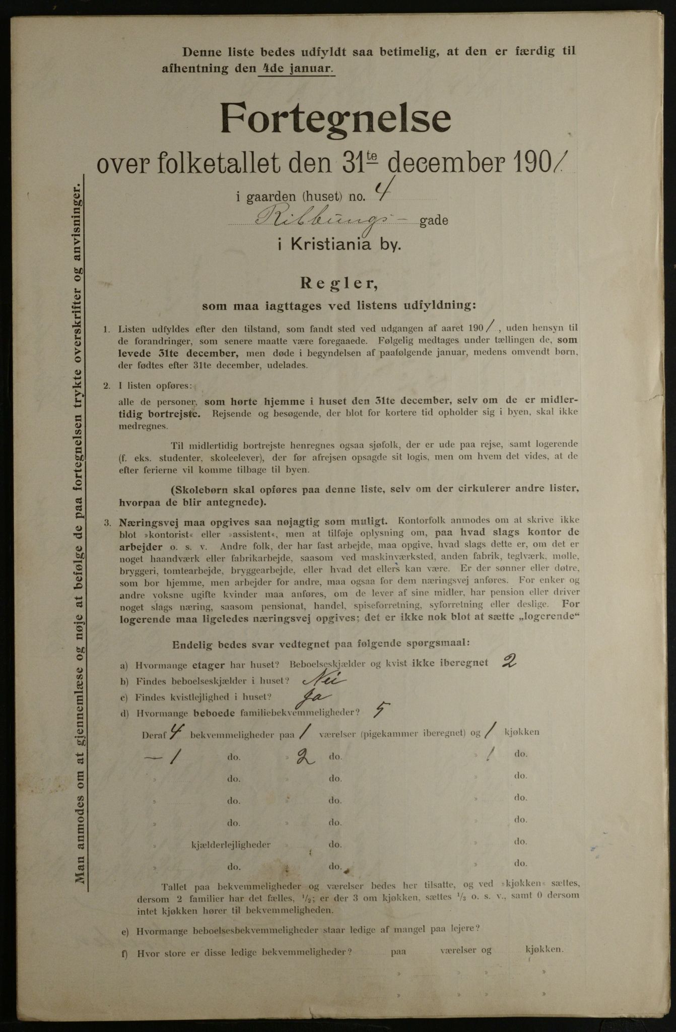 OBA, Kommunal folketelling 31.12.1901 for Kristiania kjøpstad, 1901, s. 12716