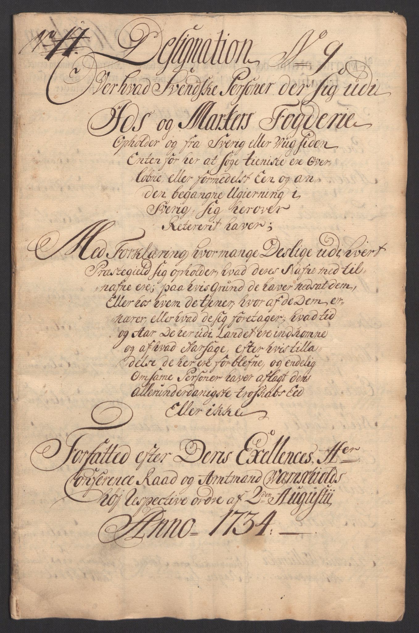 Kristiania stiftamt, AV/SAO-A-10386/G/Gc/L0001: Utlendinger i Akershus stift, 1710-1735, s. 110