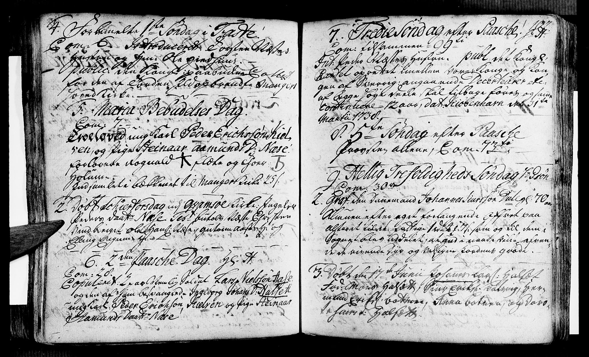 Vik sokneprestembete, SAB/A-81501: Ministerialbok nr. A 2 /2, 1740-1756, s. 102