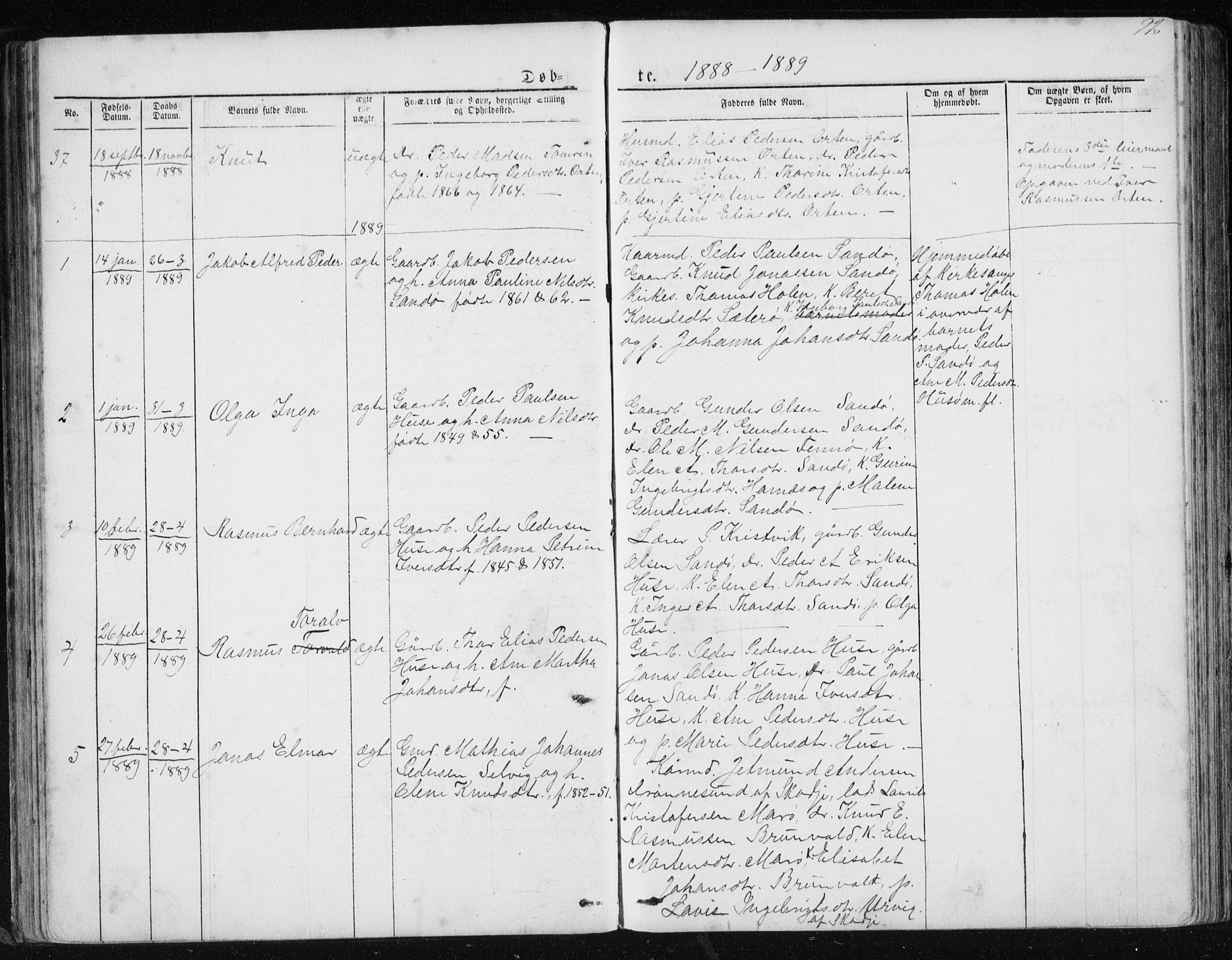 Ministerialprotokoller, klokkerbøker og fødselsregistre - Møre og Romsdal, AV/SAT-A-1454/561/L0732: Klokkerbok nr. 561C02, 1867-1900, s. 92