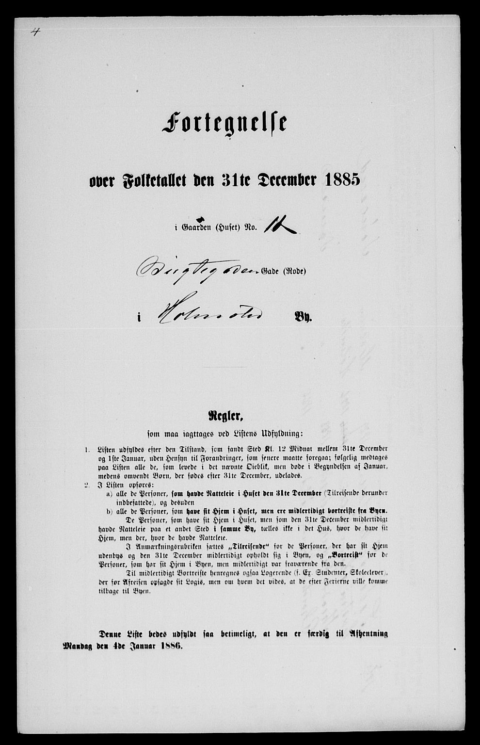 SAKO, Folketelling 1885 for 0603 Holmsbu ladested, 1885, s. 20