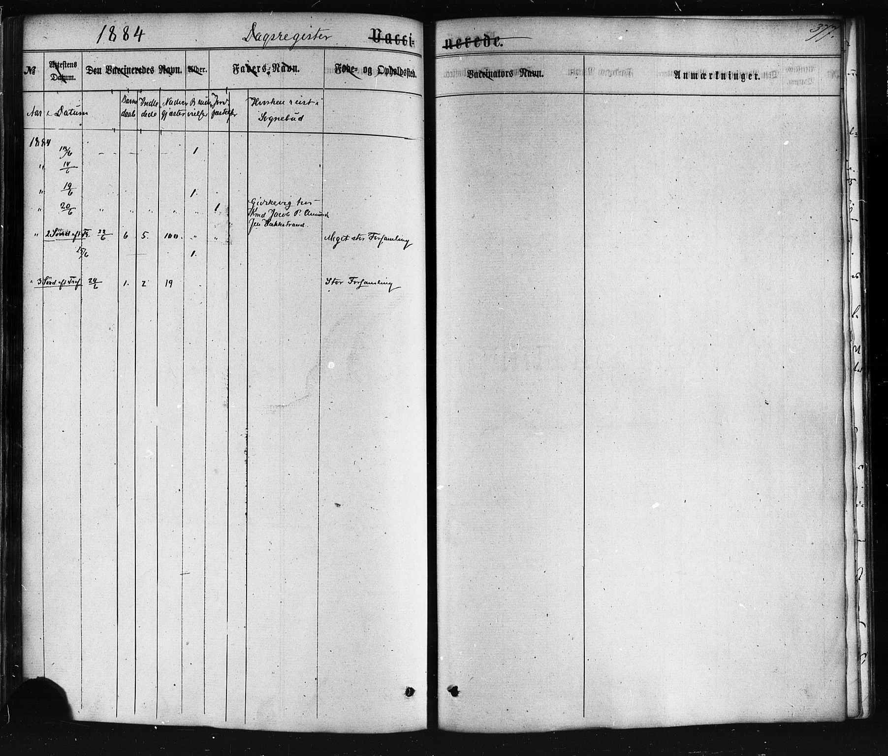 Ministerialprotokoller, klokkerbøker og fødselsregistre - Nordland, AV/SAT-A-1459/872/L1034: Ministerialbok nr. 872A09, 1864-1884, s. 377