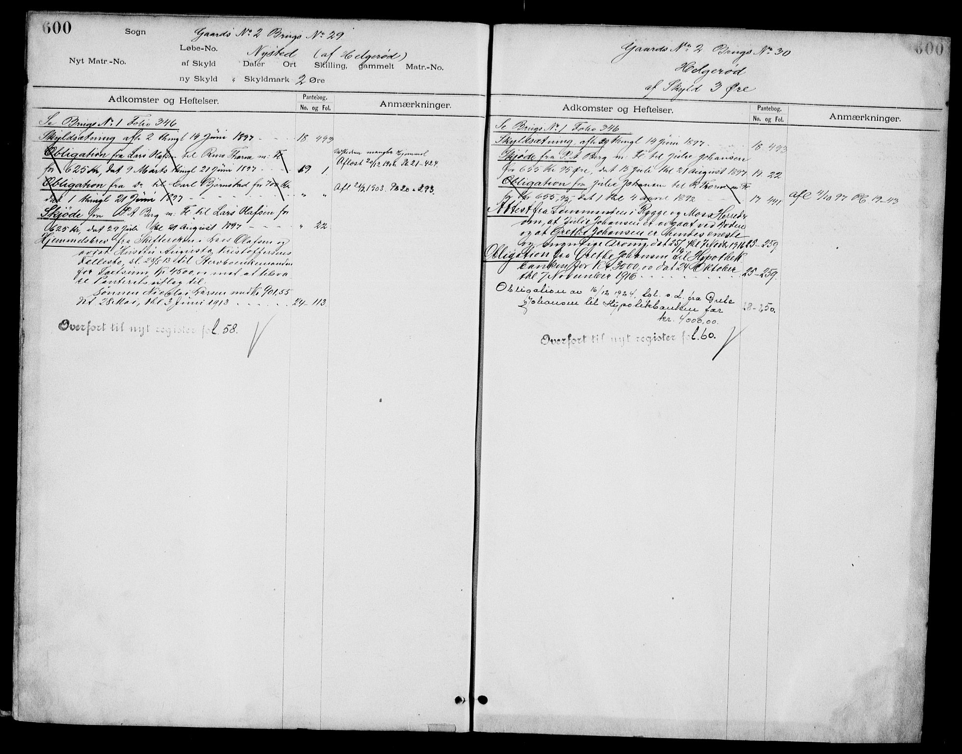 Moss sorenskriveri, SAO/A-10168: Panteregister nr. IV 3b, 1769-1926, s. 600