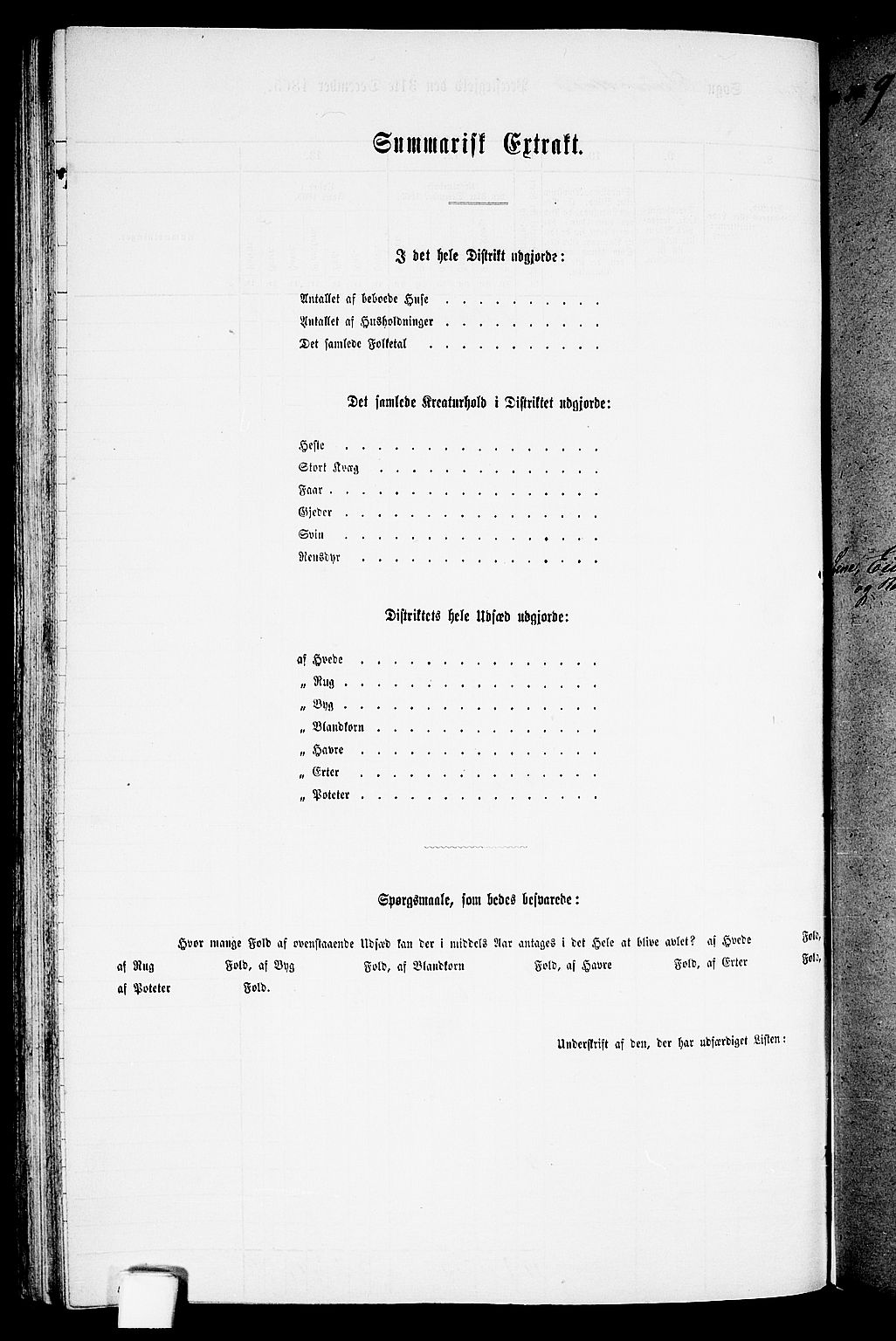 RA, Folketelling 1865 for 1032P Lyngdal prestegjeld, 1865, s. 189