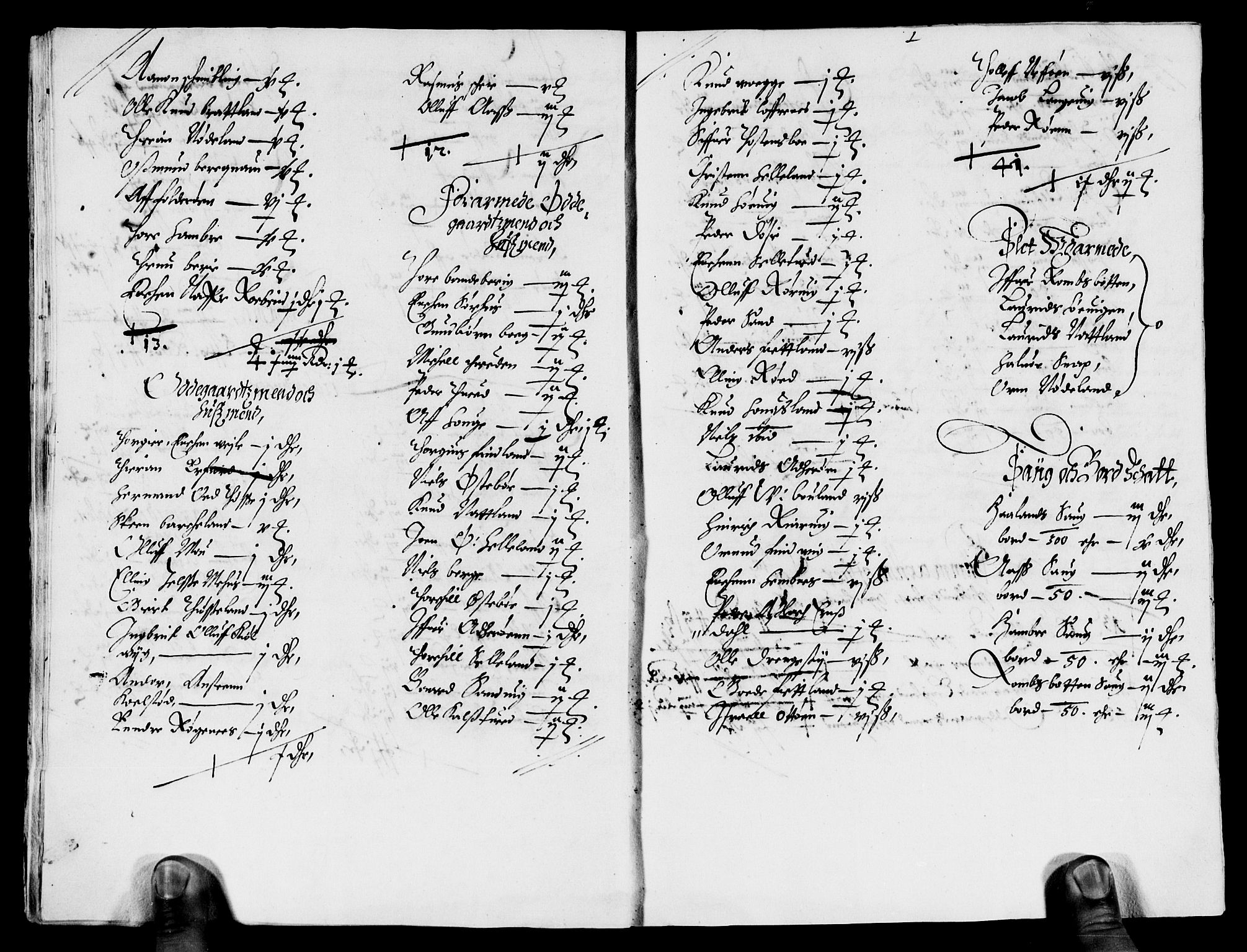 Rentekammeret inntil 1814, Reviderte regnskaper, Lensregnskaper, AV/RA-EA-5023/R/Rb/Rbs/L0027: Stavanger len, 1642-1644