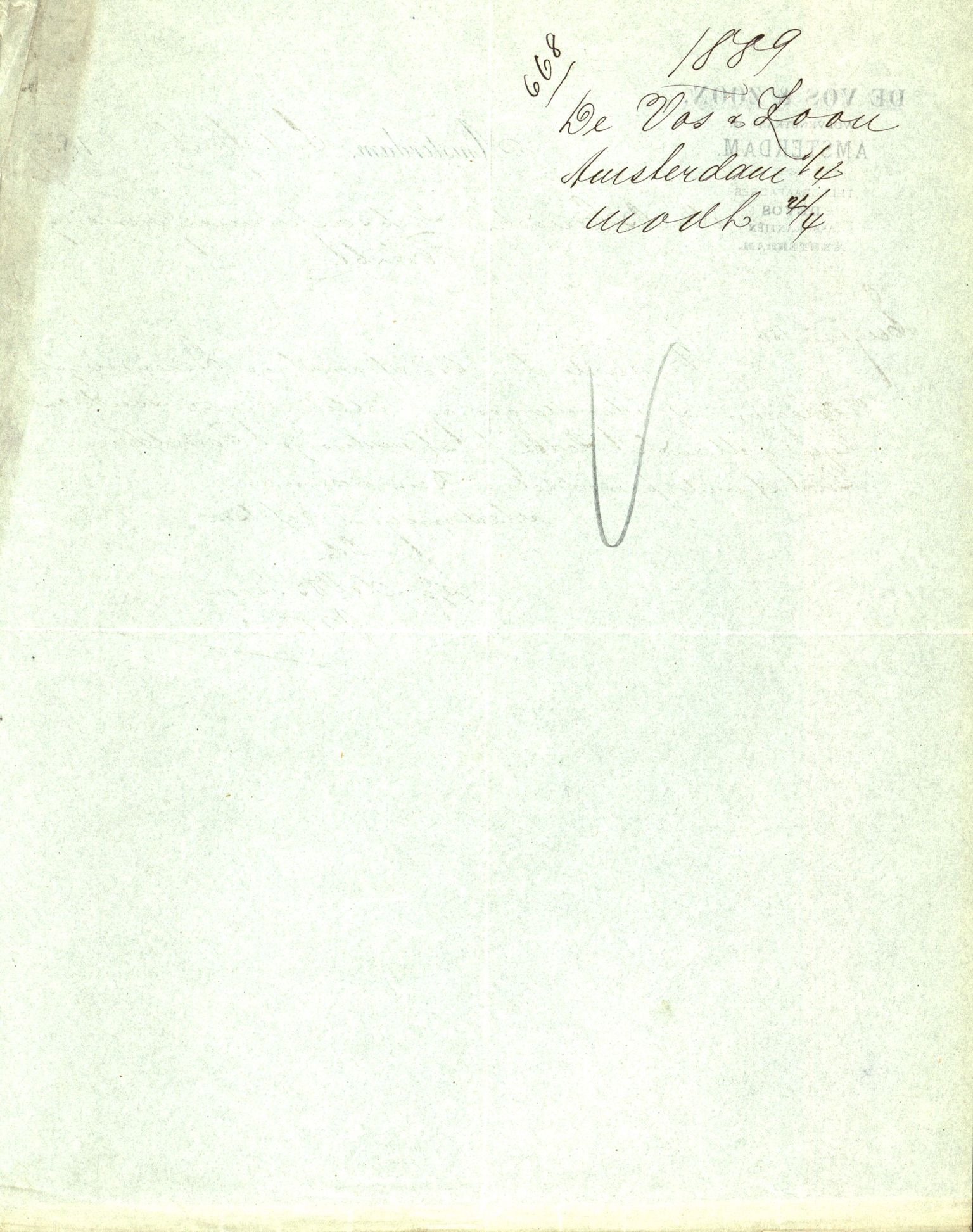 Pa 63 - Østlandske skibsassuranceforening, VEMU/A-1079/G/Ga/L0023/0007: Havaridokumenter / Eugenie, Askur, Præsident Harbitz, Professor Johnson, Professor Mohn, 1889, s. 3