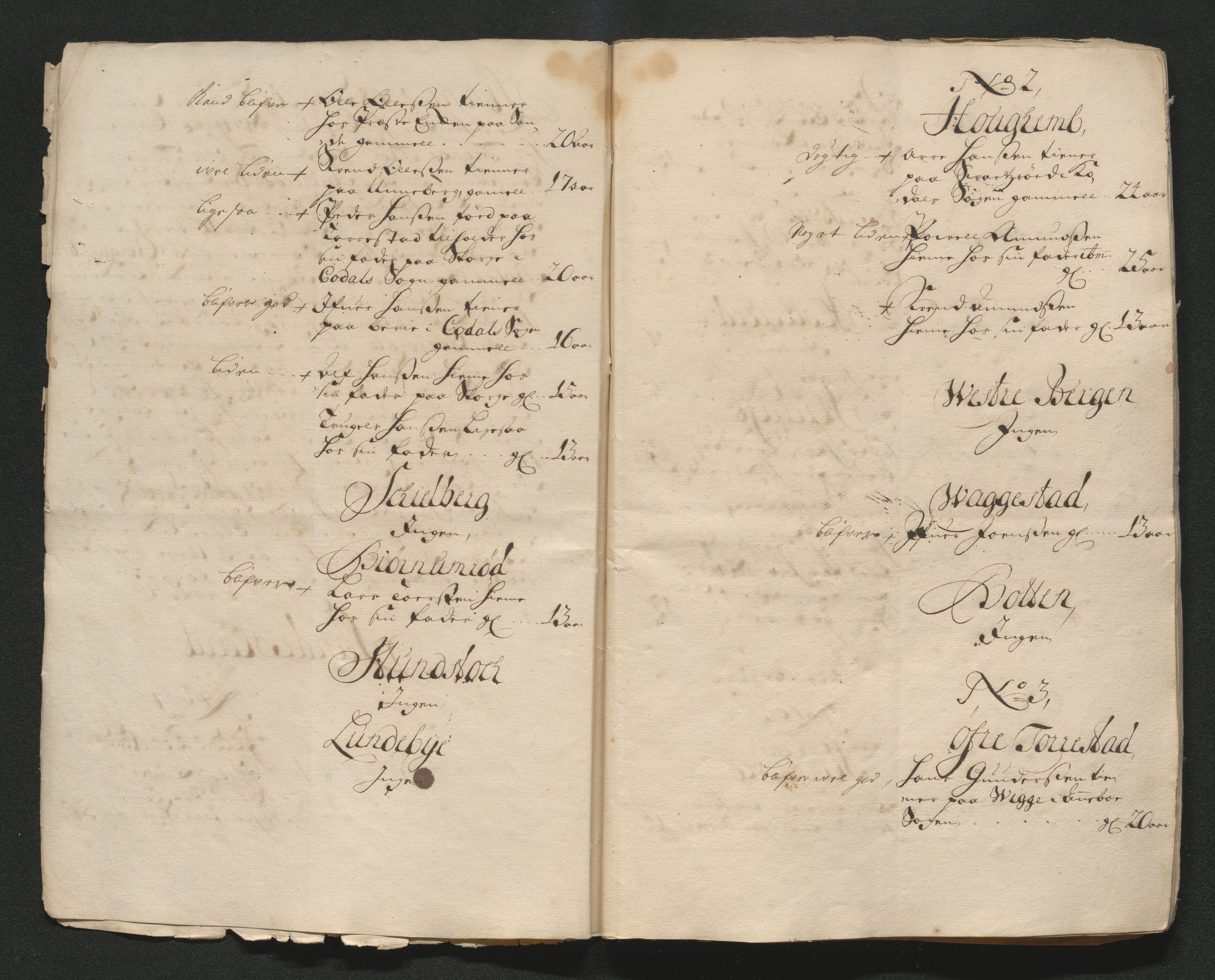Larvik grevskap, AV/SAKO-A-1056/F/Ff/Ffa/L0001: Ruller og manntall, 1708-1734, s. 17