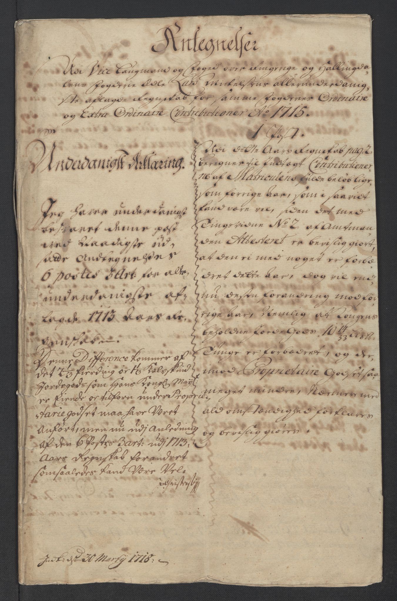 Rentekammeret inntil 1814, Reviderte regnskaper, Fogderegnskap, RA/EA-4092/R23/L1473: Fogderegnskap Ringerike og Hallingdal, 1715, s. 342