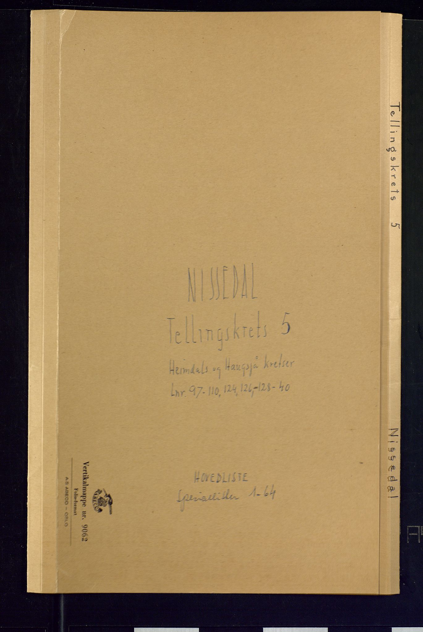 SAKO, Folketelling 1875 for 0830P Nissedal prestegjeld, 1875, s. 16