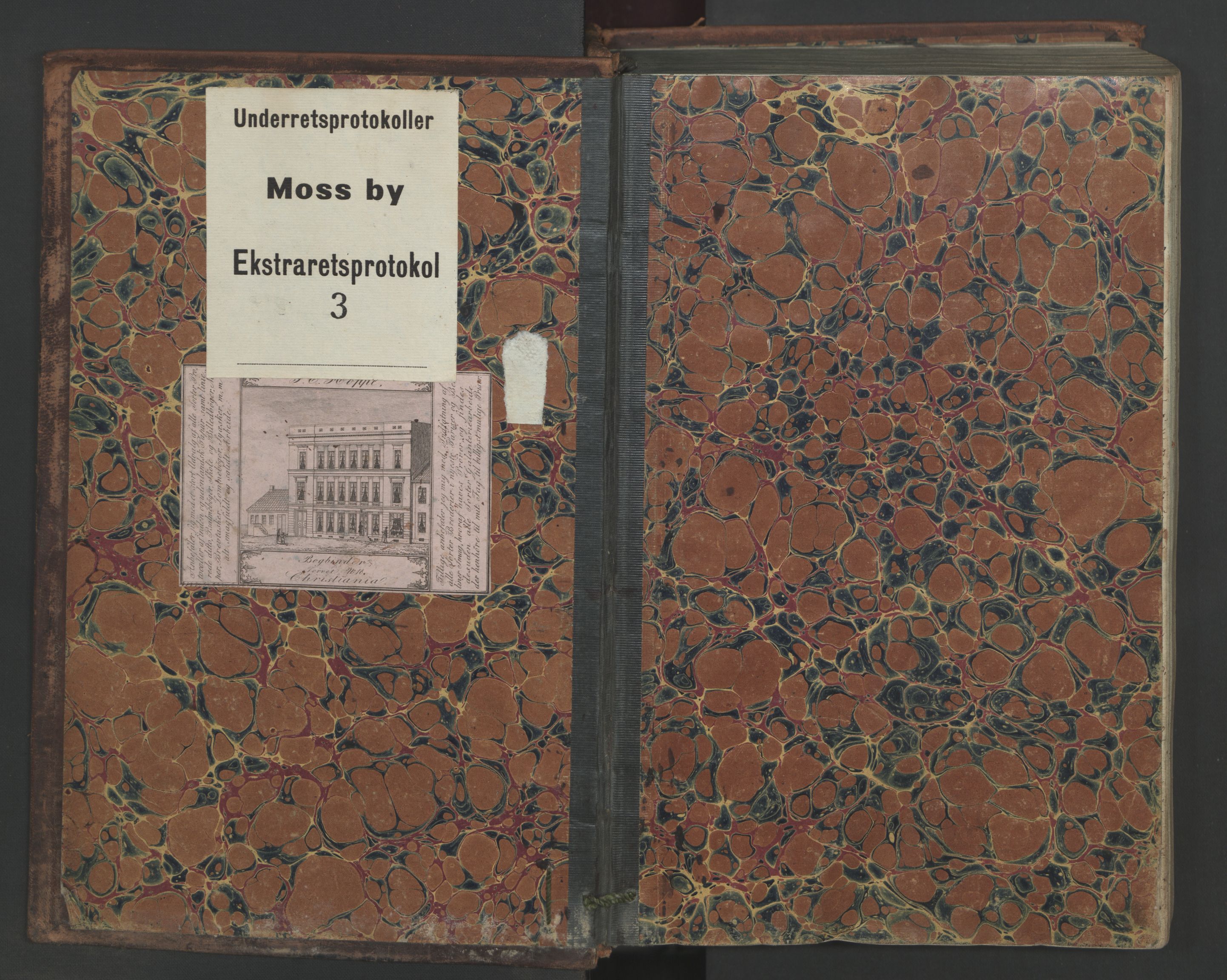 Moss byfogd, SAO/A-10863/F/Fc/L0003: Ekstrarettsprotokoll, 1846-1850