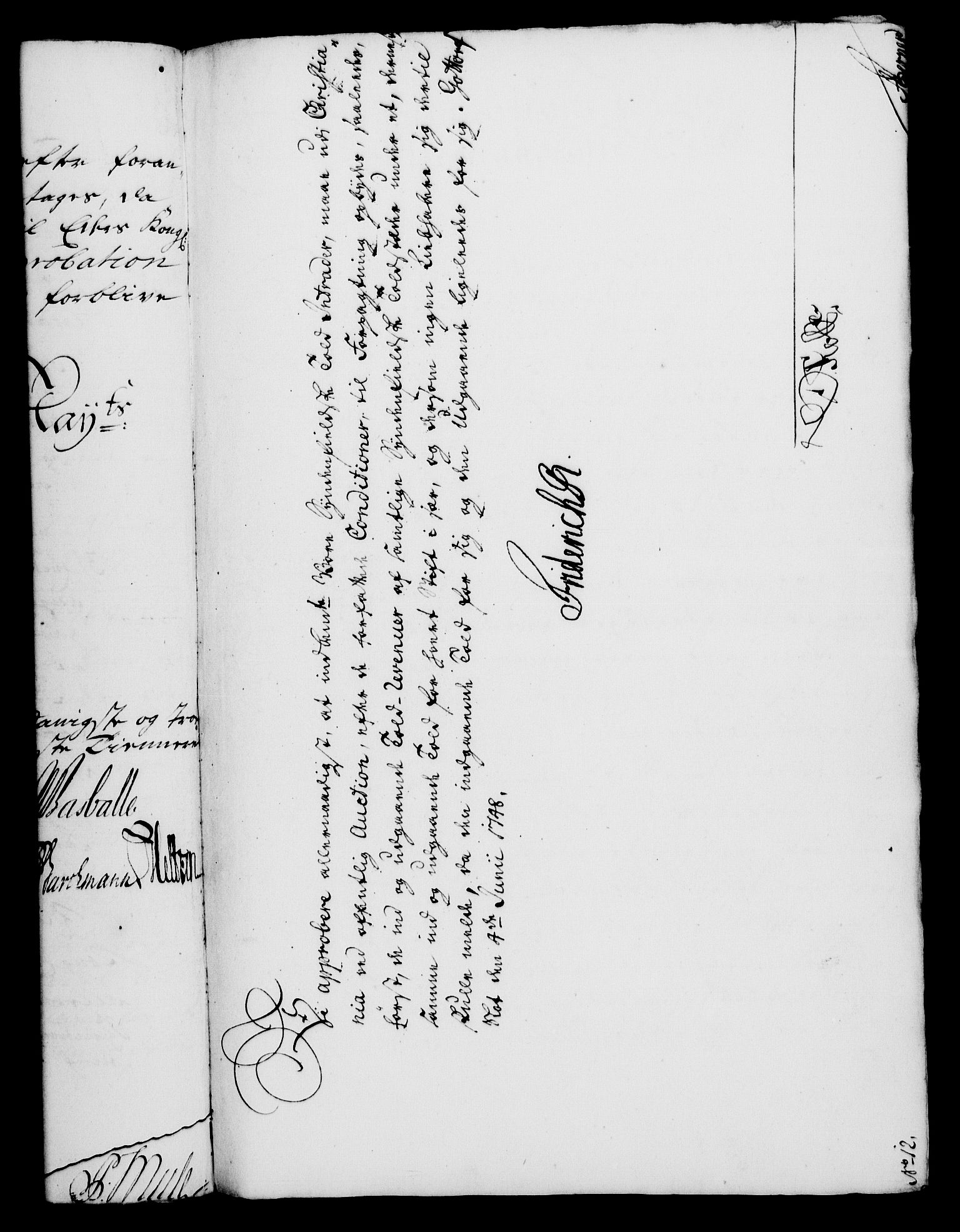 Rentekammeret, Kammerkanselliet, AV/RA-EA-3111/G/Gf/Gfa/L0030: Norsk relasjons- og resolusjonsprotokoll (merket RK 52.30), 1748, s. 303