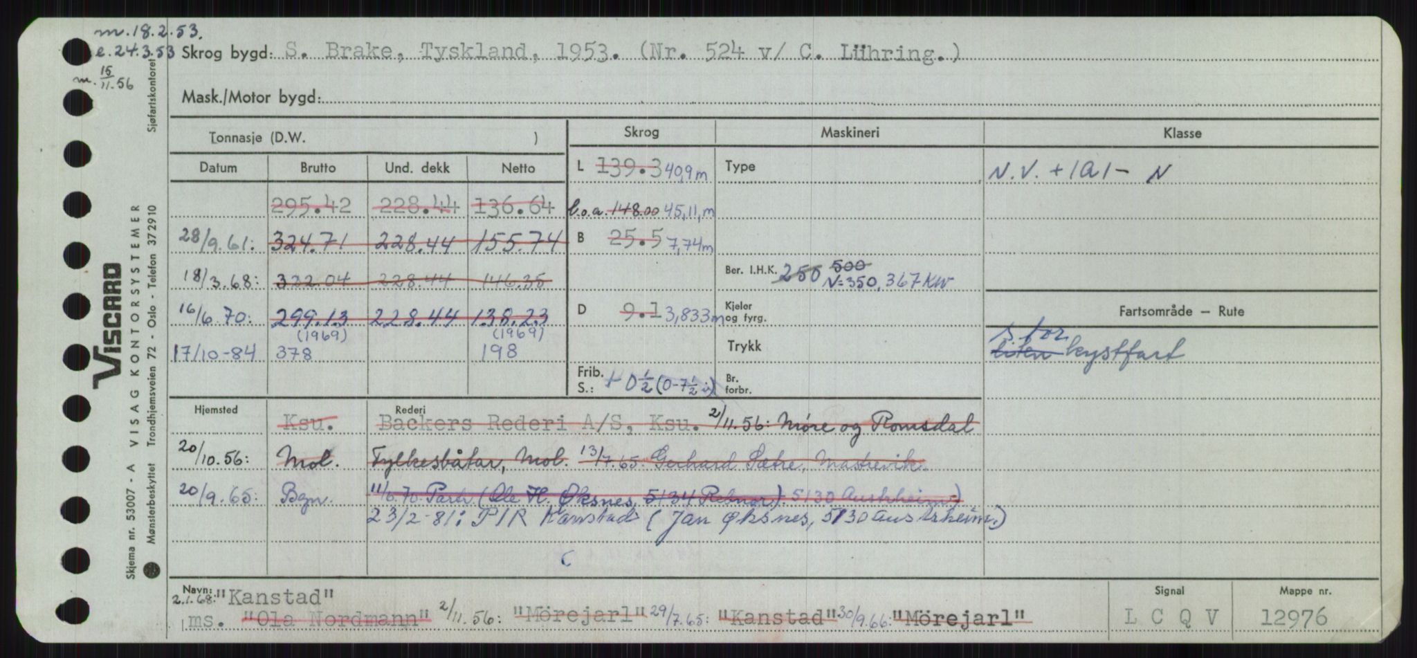 Sjøfartsdirektoratet med forløpere, Skipsmålingen, RA/S-1627/H/Ha/L0003/0001: Fartøy, Hilm-Mar / Fartøy, Hilm-Kol, s. 663