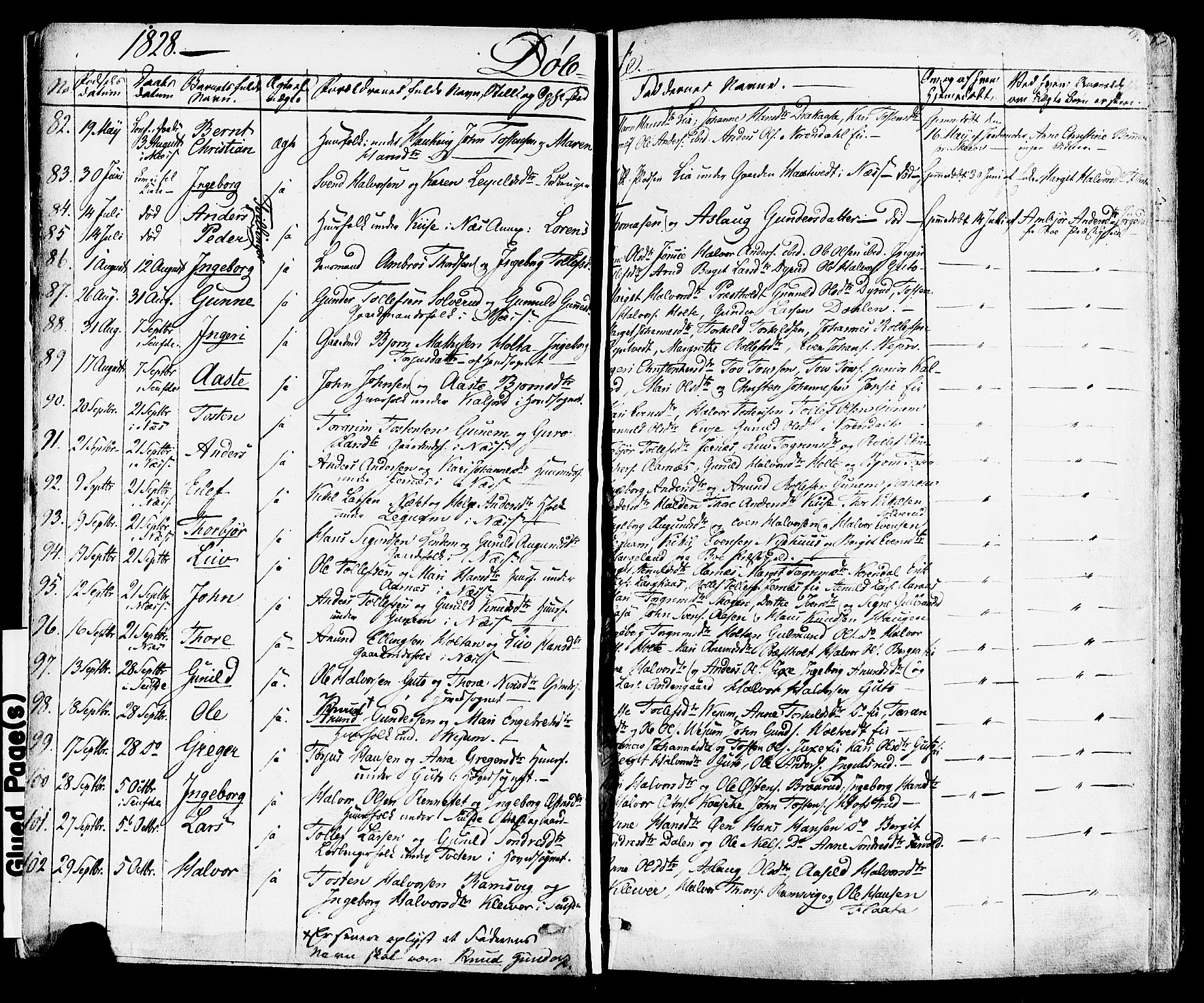 Sauherad kirkebøker, AV/SAKO-A-298/F/Fa/L0006: Ministerialbok nr. I 6, 1827-1850, s. 9
