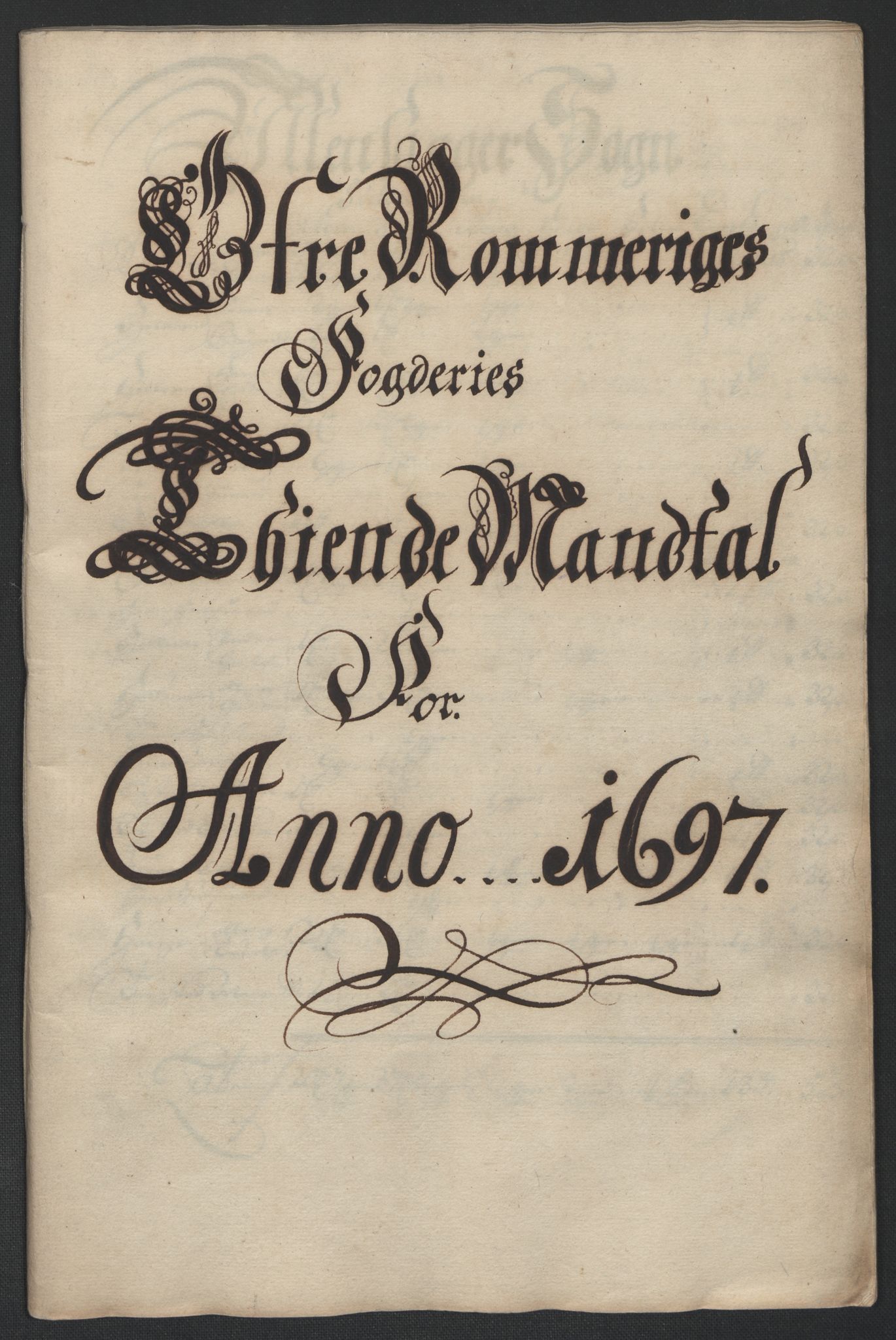 Rentekammeret inntil 1814, Reviderte regnskaper, Fogderegnskap, RA/EA-4092/R12/L0709: Fogderegnskap Øvre Romerike, 1697, s. 37