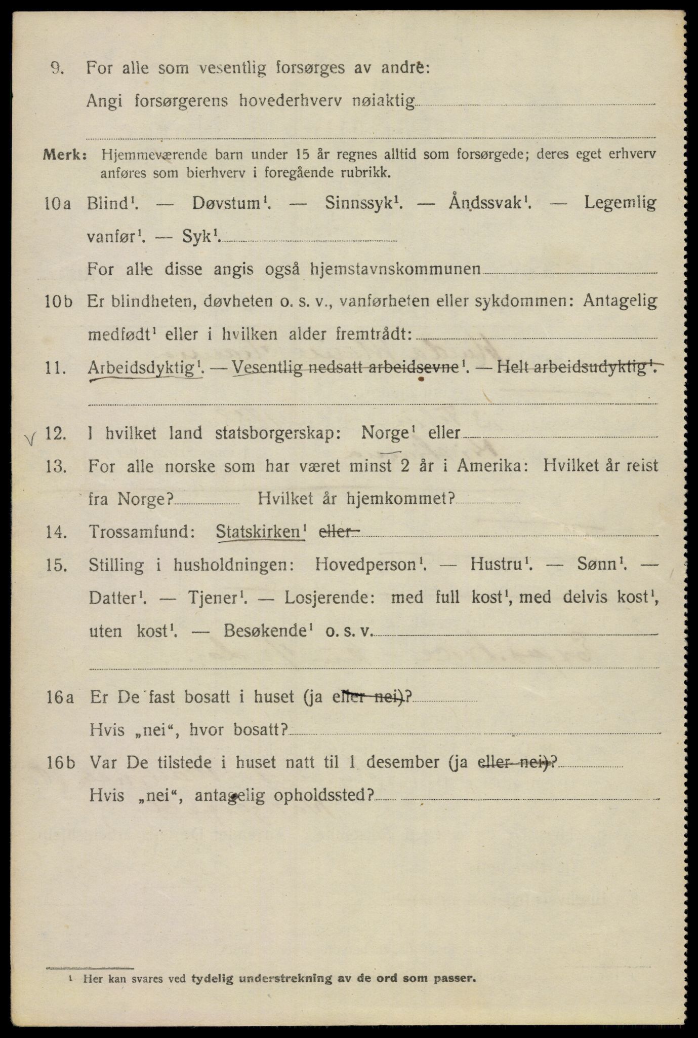 SAO, Folketelling 1920 for 0301 Kristiania kjøpstad, 1920, s. 158664