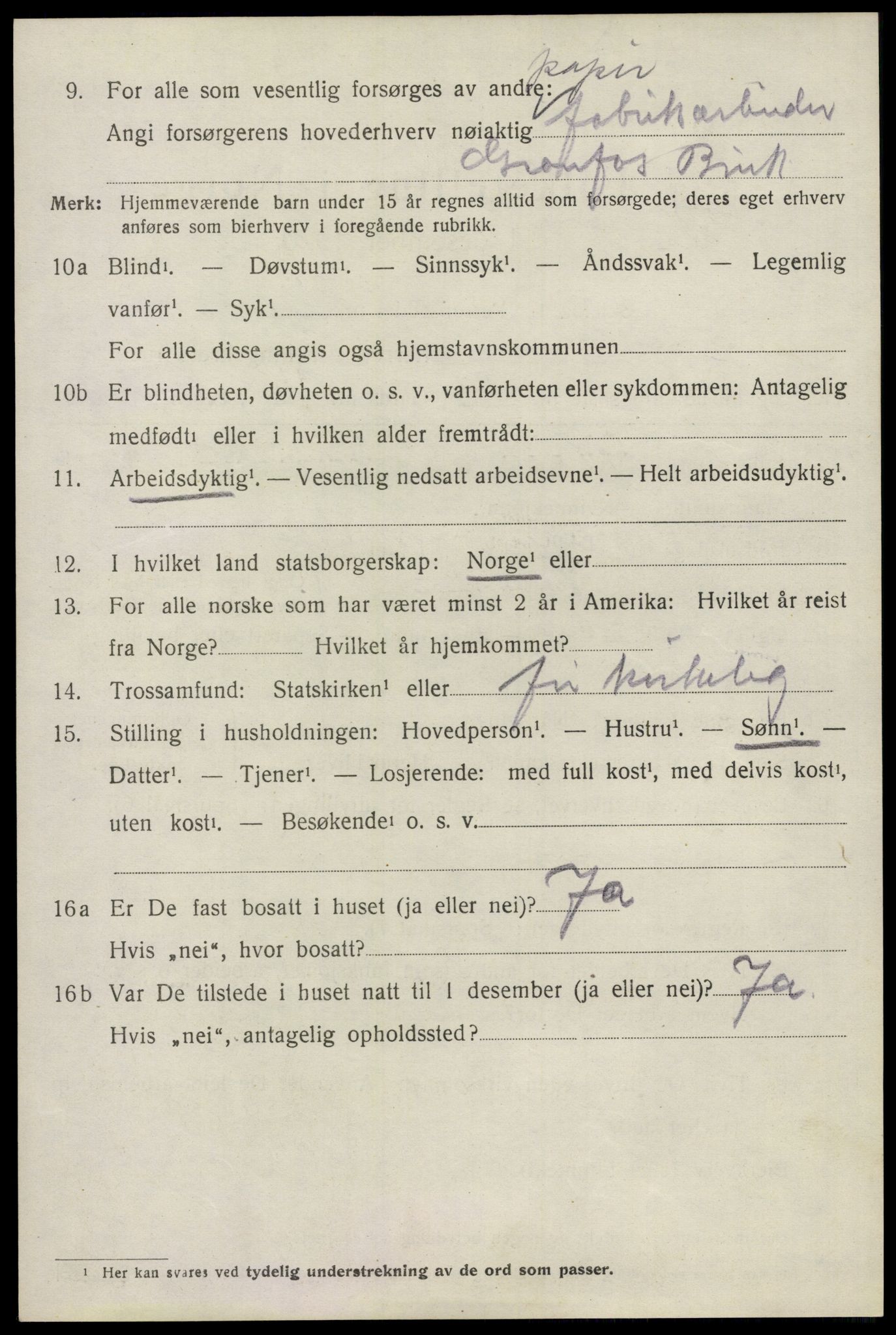 SAO, Folketelling 1920 for 0219 Bærum herred, 1920, s. 25945