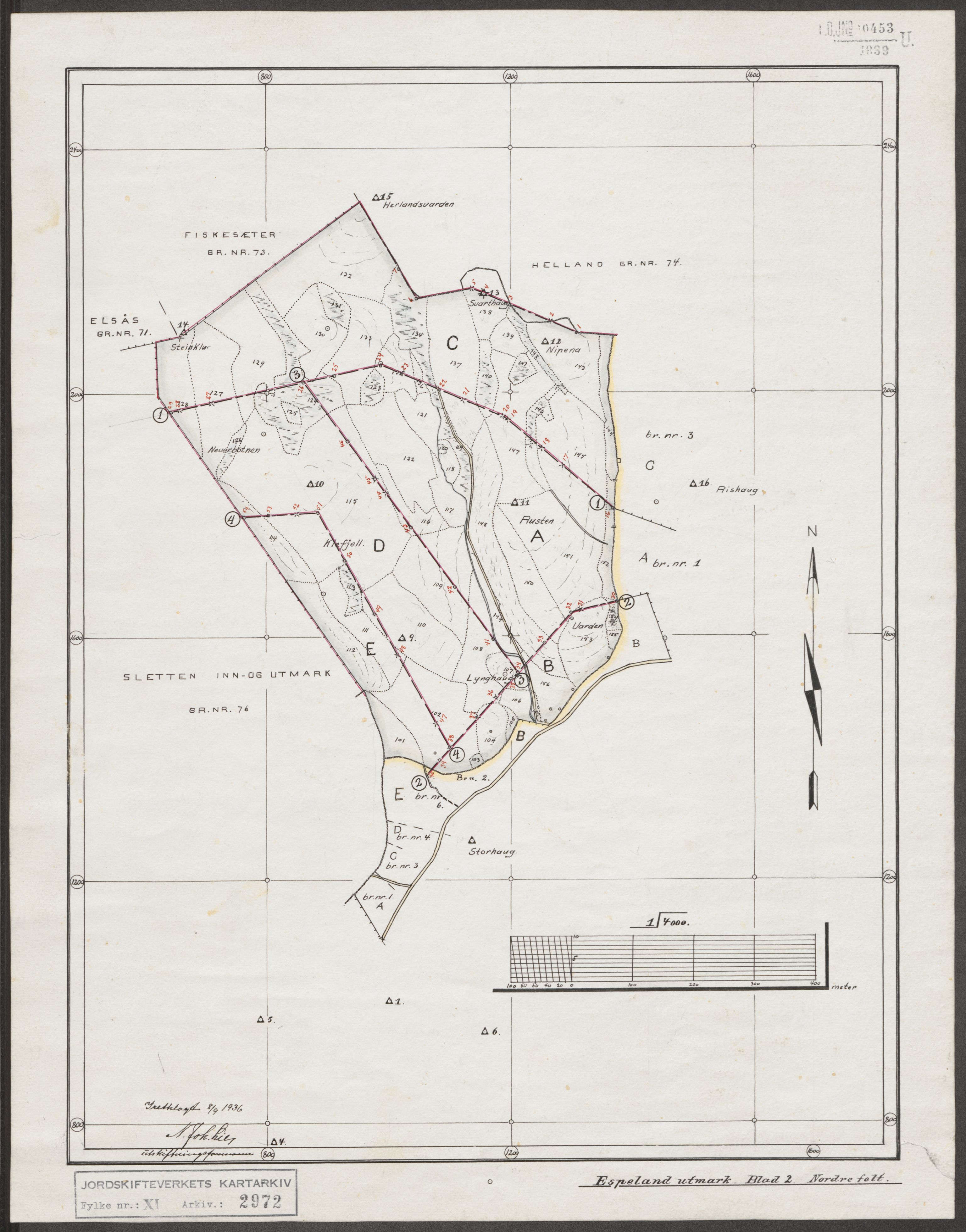 Jordskifteverkets kartarkiv, AV/RA-S-3929/T, 1859-1988, s. 3361