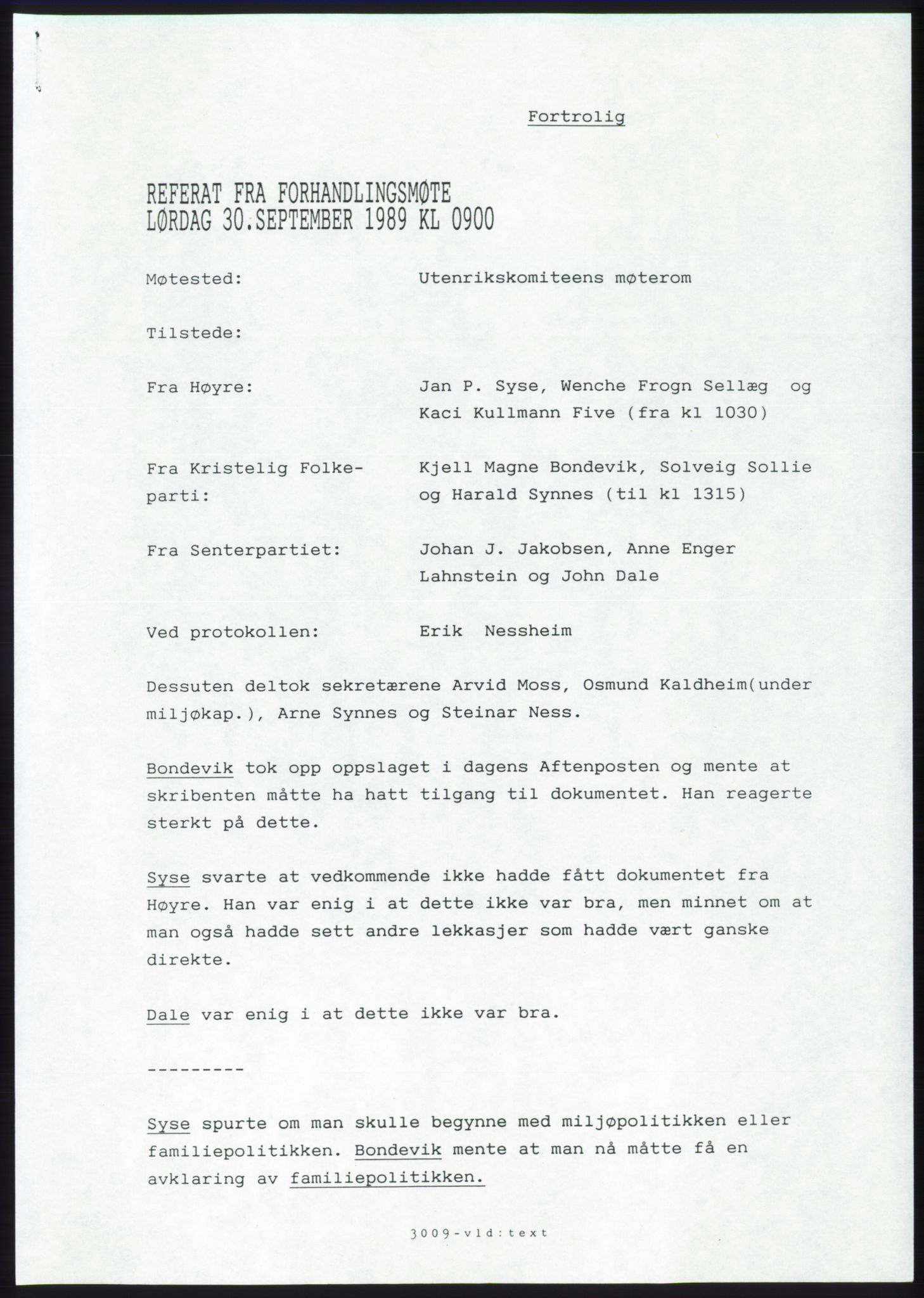 Forhandlingsmøtene 1989 mellom Høyre, KrF og Senterpartiet om dannelse av regjering, RA/PA-0697/A/L0001: Forhandlingsprotokoll med vedlegg, 1989, s. 382