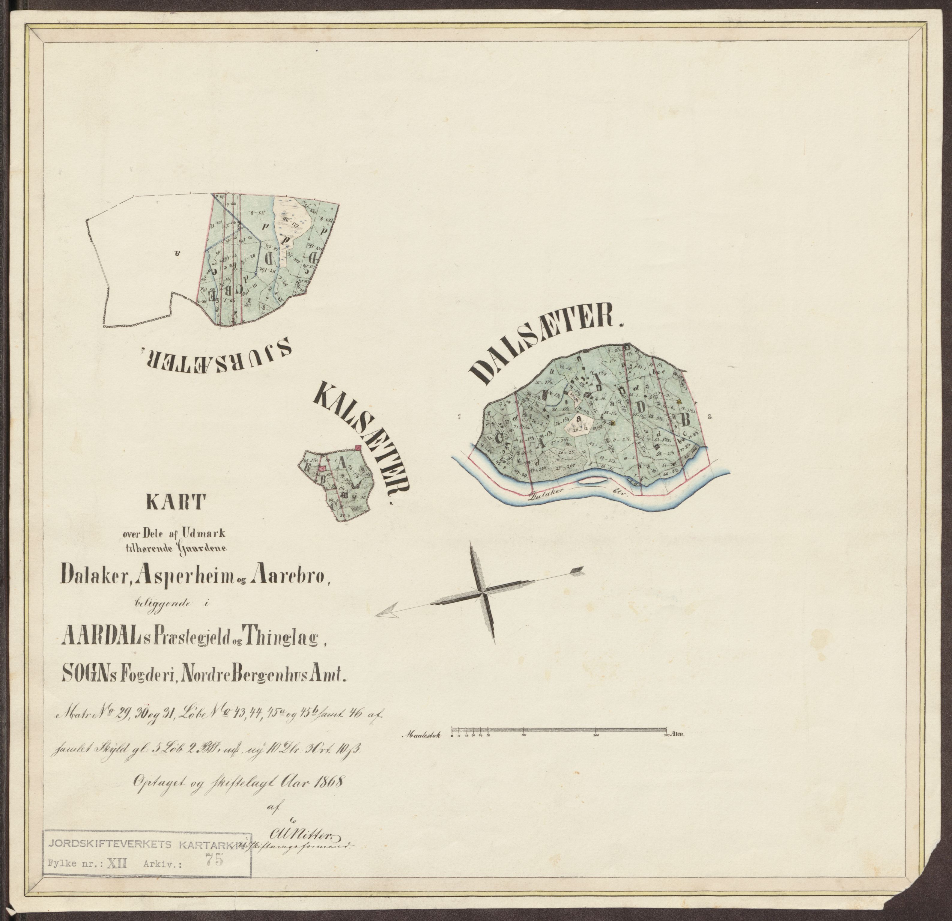 Jordskifteverkets kartarkiv, RA/S-3929/T, 1859-1988, s. 160