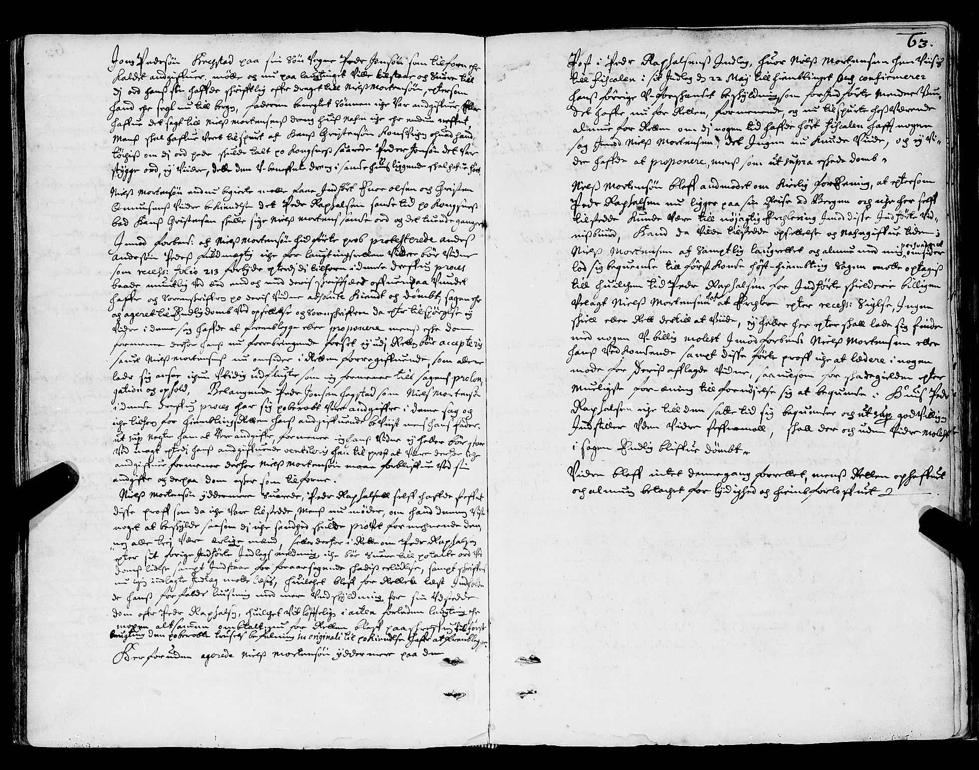 Nordland og Finnmarks lagstol, SAT/A-5608/X/L0002: Justisprotokoll, 1666-1690, s. 63