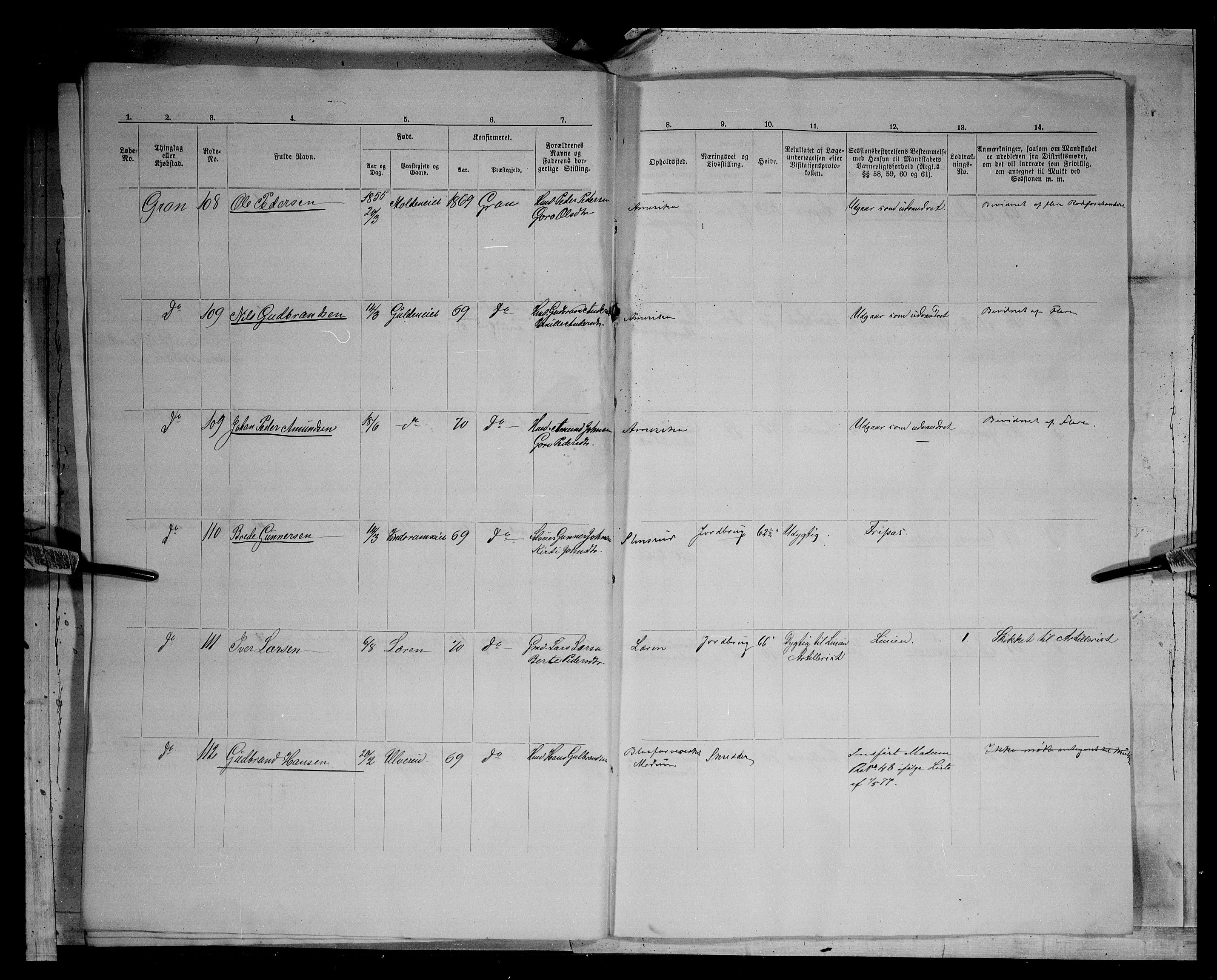 Fylkesmannen i Oppland, AV/SAH-FYO-002/1/K/Kg/L1166: Gran og Jevnaker, 1860-1879, s. 8859