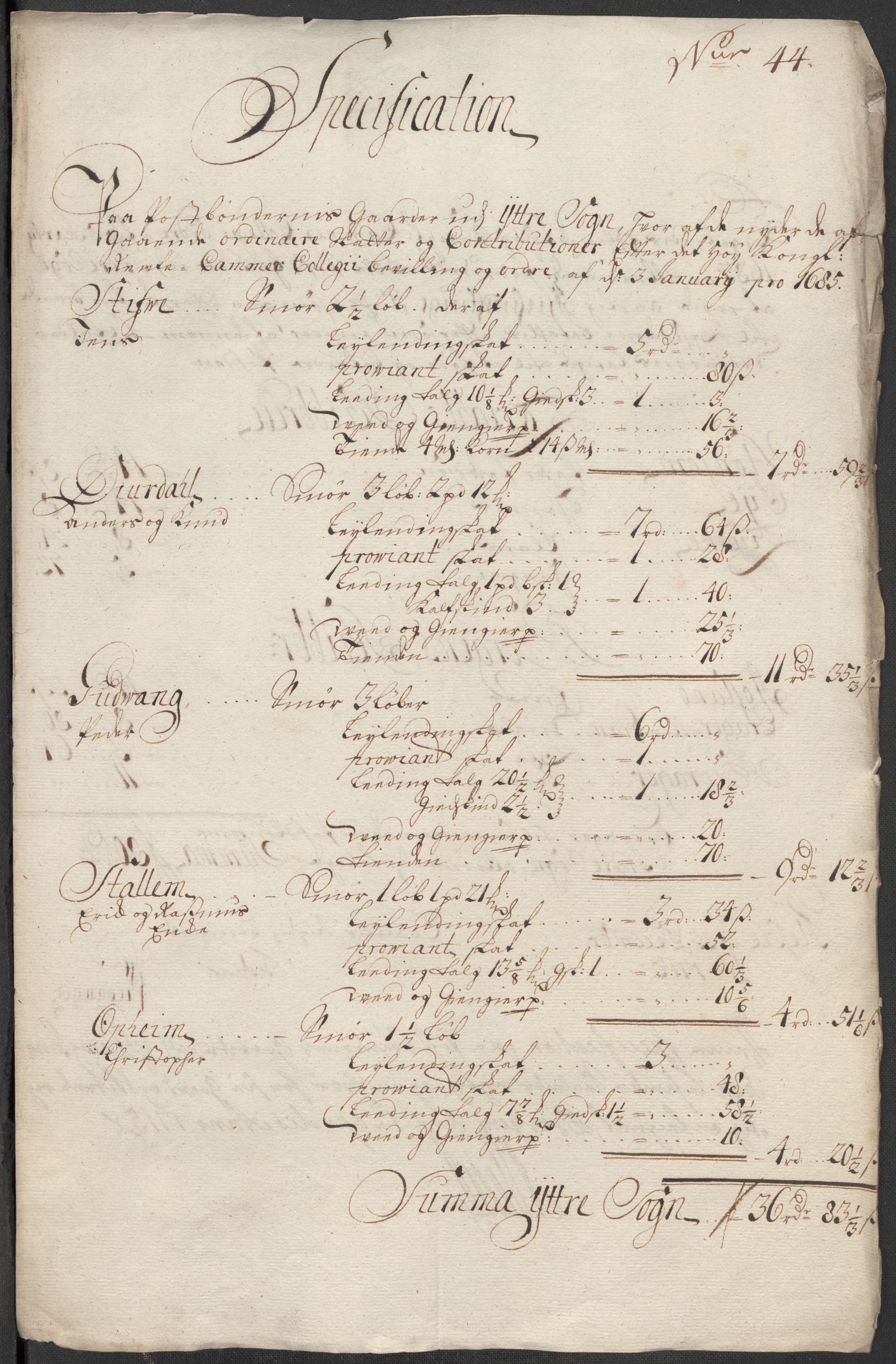 Rentekammeret inntil 1814, Reviderte regnskaper, Fogderegnskap, AV/RA-EA-4092/R52/L3319: Fogderegnskap Sogn, 1713-1714, s. 363