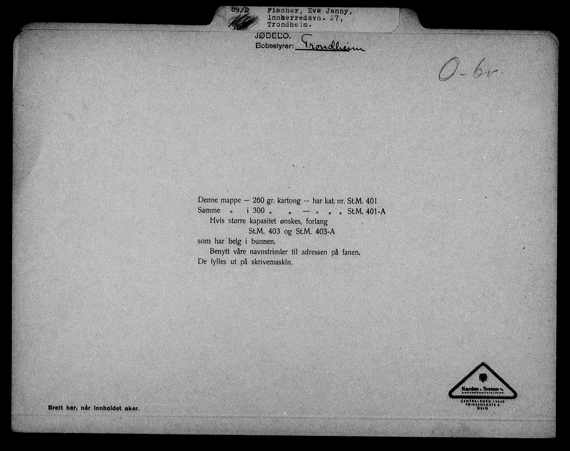 Justisdepartementet, Tilbakeføringskontoret for inndratte formuer, AV/RA-S-1564/H/Hc/Hca/L0895: --, 1945-1947, s. 285