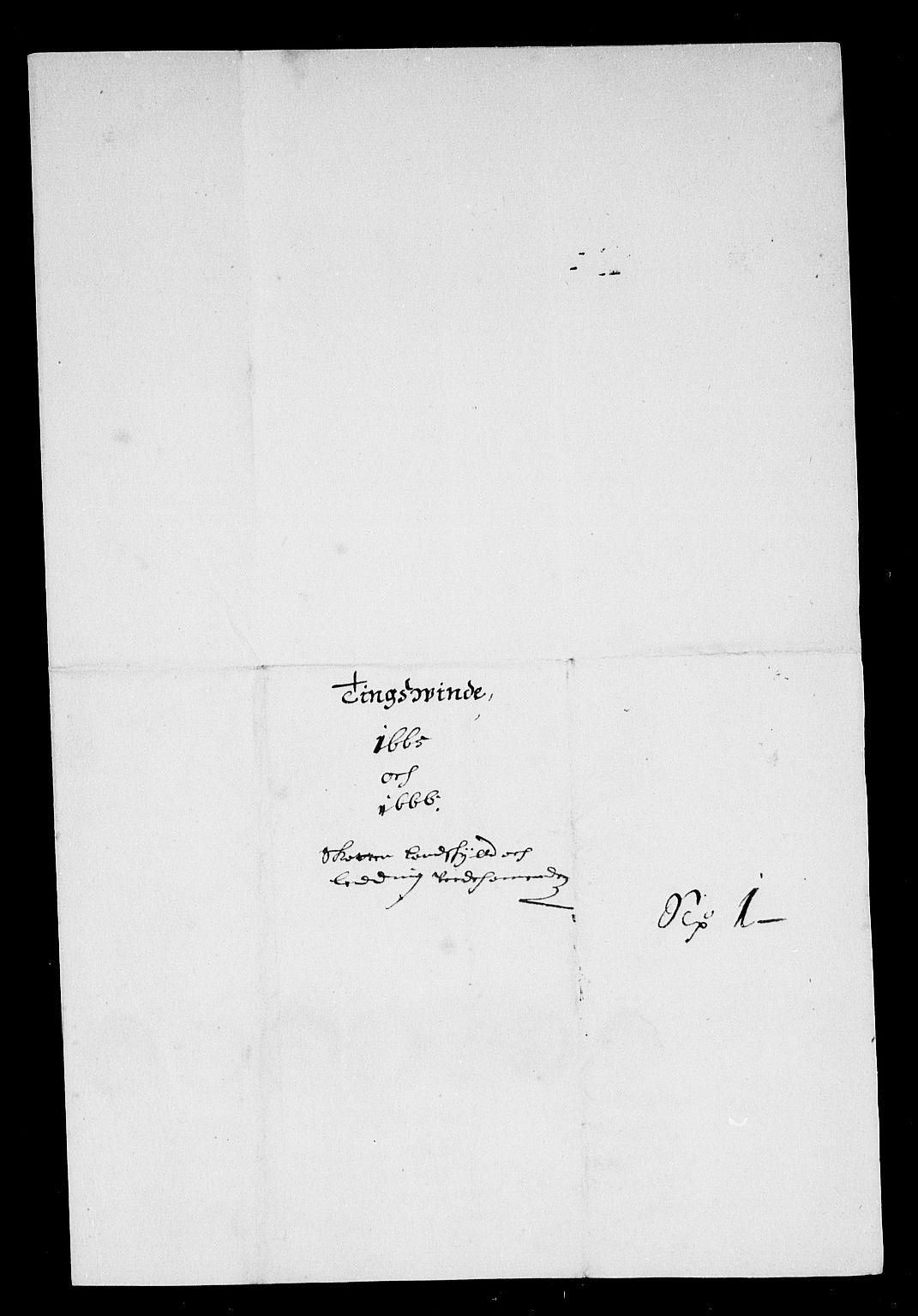 Rentekammeret inntil 1814, Reviderte regnskaper, Stiftamtstueregnskaper, Trondheim stiftamt og Nordland amt, RA/EA-6044/R/Rd/L0012: Trondheim stiftamt, 1665