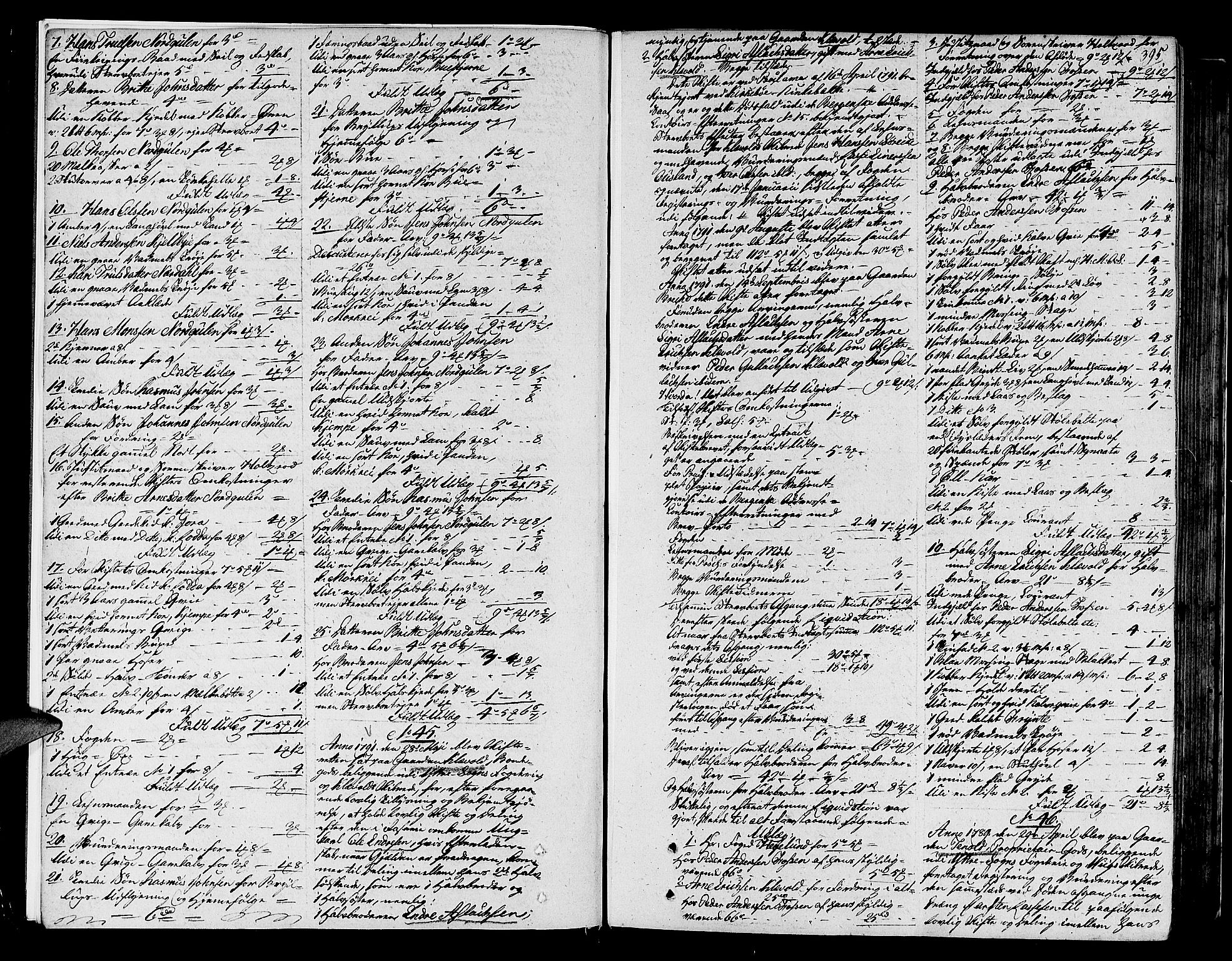 Ytre Sogn tingrett, AV/SAB-A-2601/1/H/Ha/L0011b: Skifteprotokoll, 1791-1799, s. 394b-395a