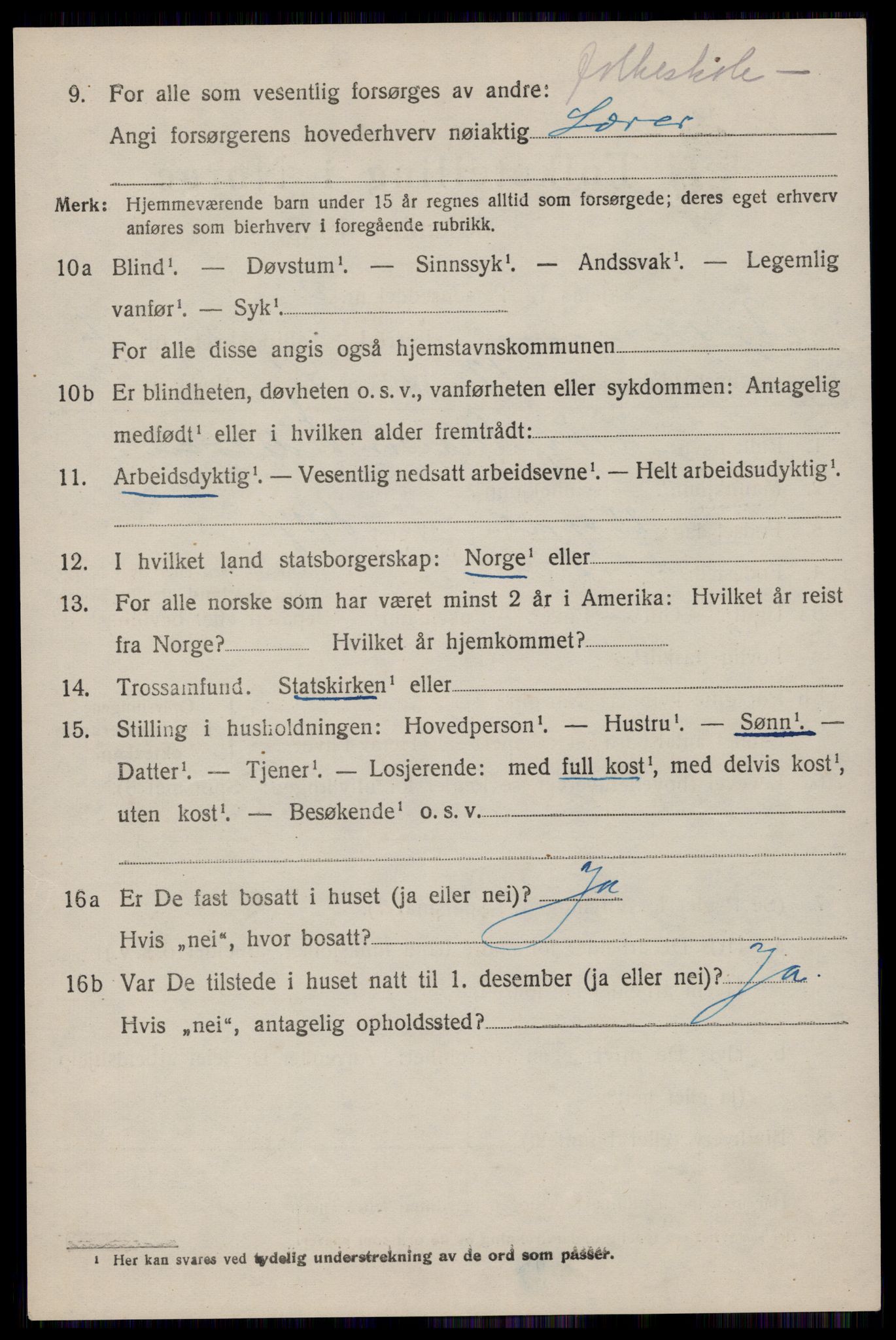SAST, Folketelling 1920 for 1114 Bjerkreim herred, 1920, s. 2581