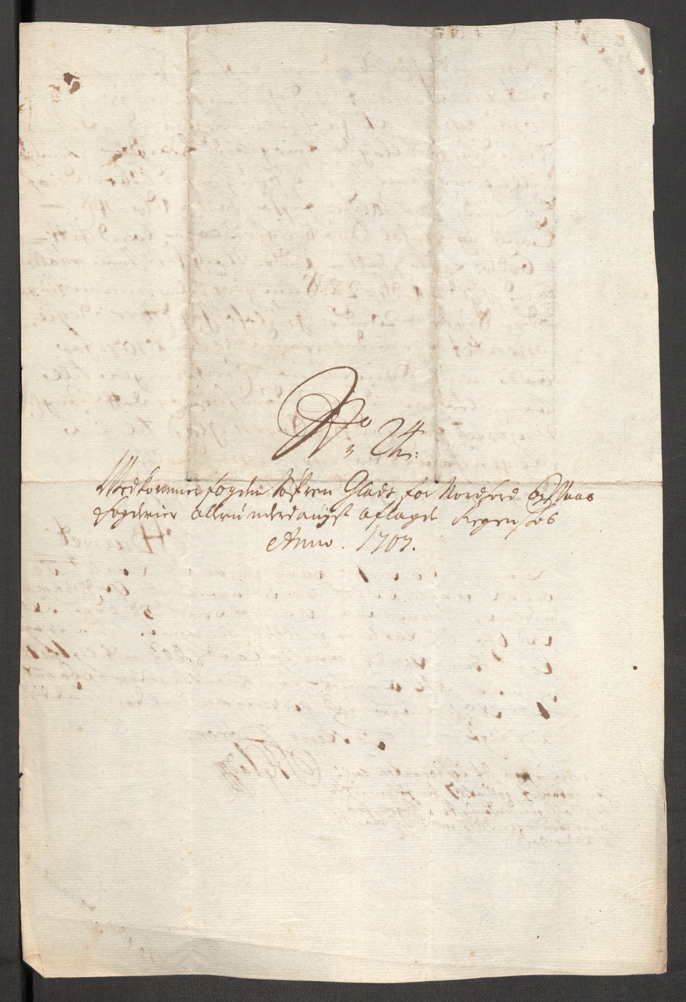 Rentekammeret inntil 1814, Reviderte regnskaper, Fogderegnskap, RA/EA-4092/R51/L3188: Fogderegnskap Nordhordland og Voss, 1706-1707, s. 146