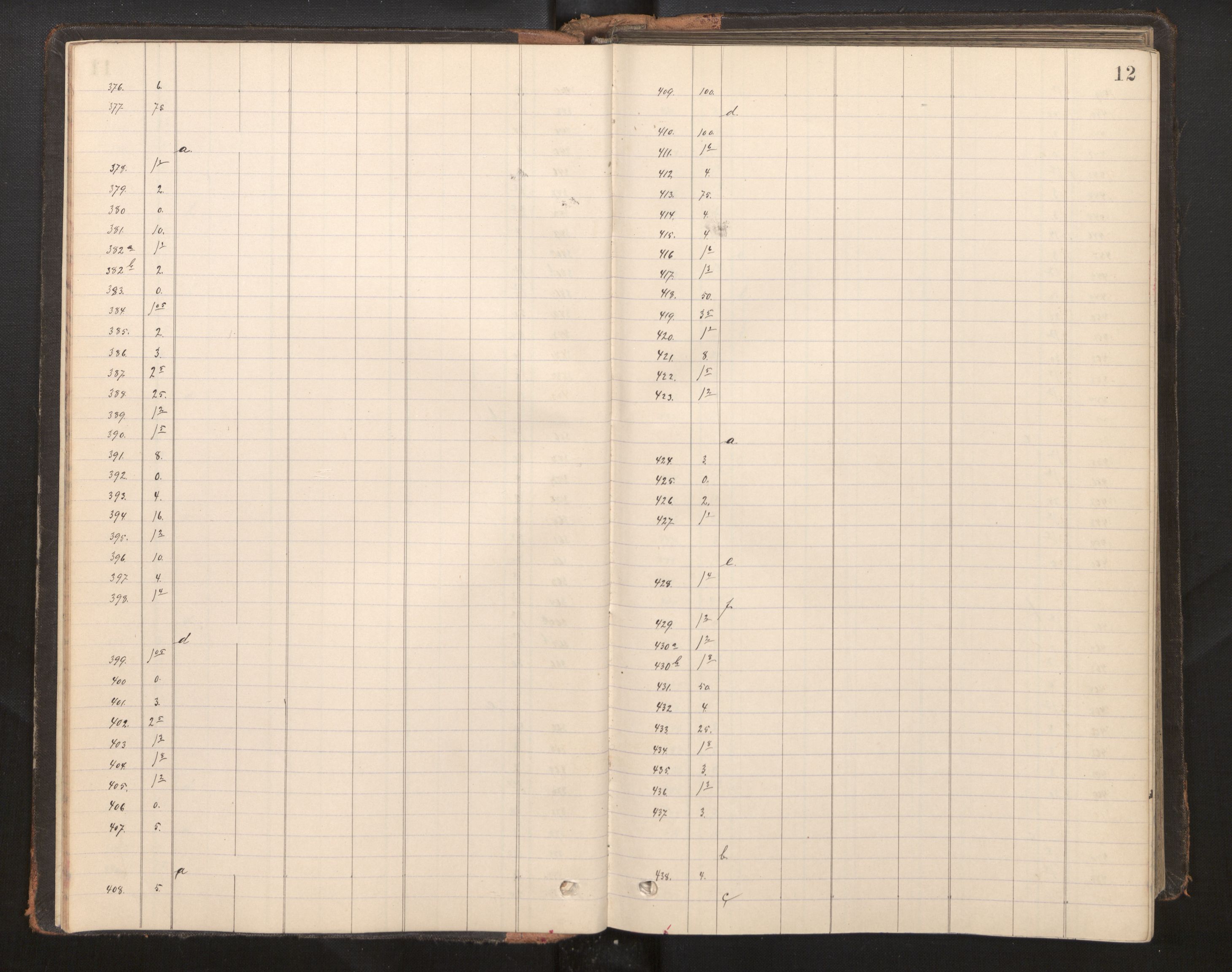 Hordaland jordskiftedøme - II Ytre Nordhordland jordskiftedistrikt, AV/SAB-A-6901/A/Aa/L0008: Forhandlingsprotokoll, 1893-1896, s. 11b-12a