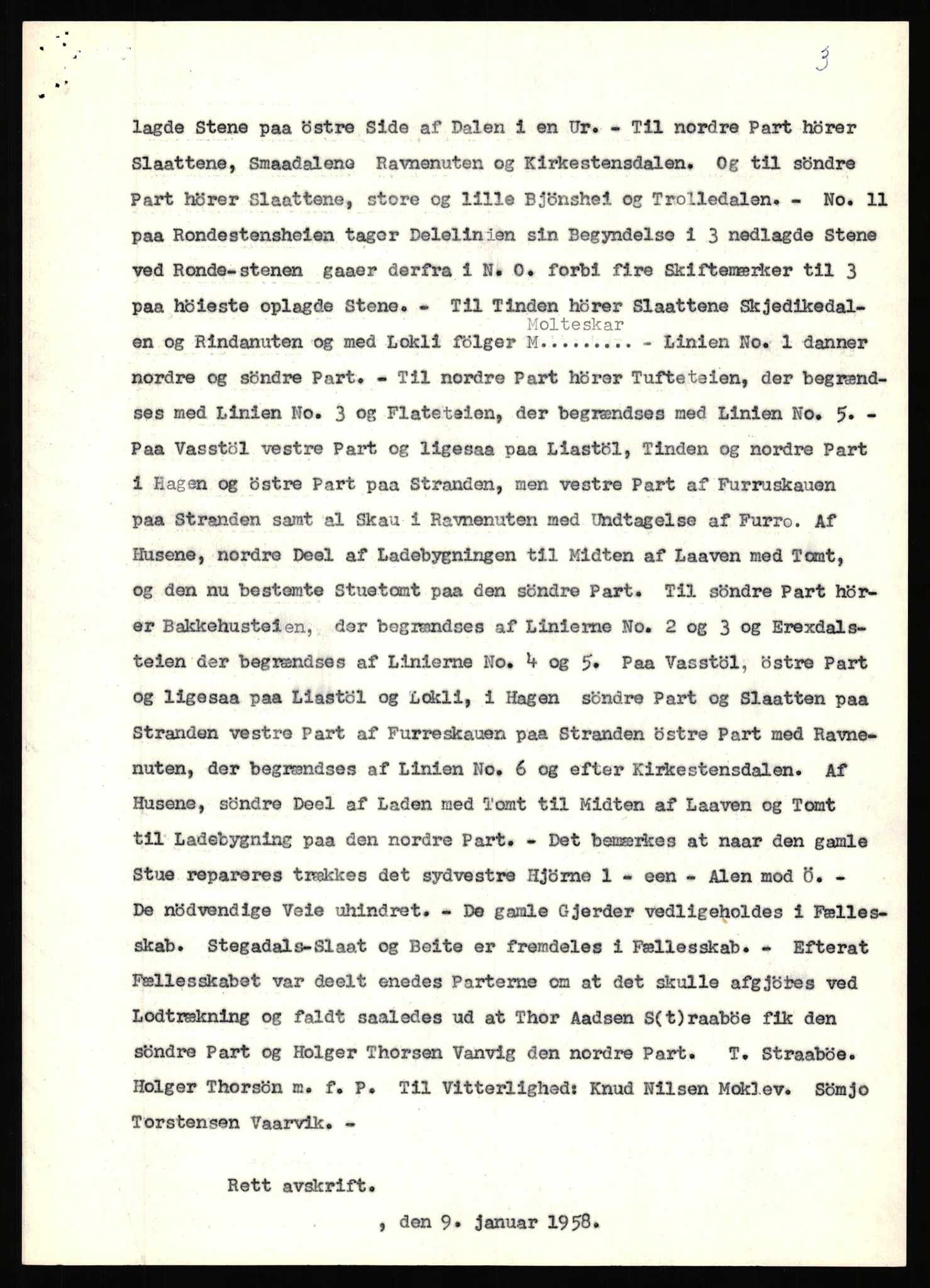 Statsarkivet i Stavanger, SAST/A-101971/03/Y/Yj/L0097: Avskrifter sortert etter gårdsnavn: Vågen - Øiestad, 1750-1930, s. 134