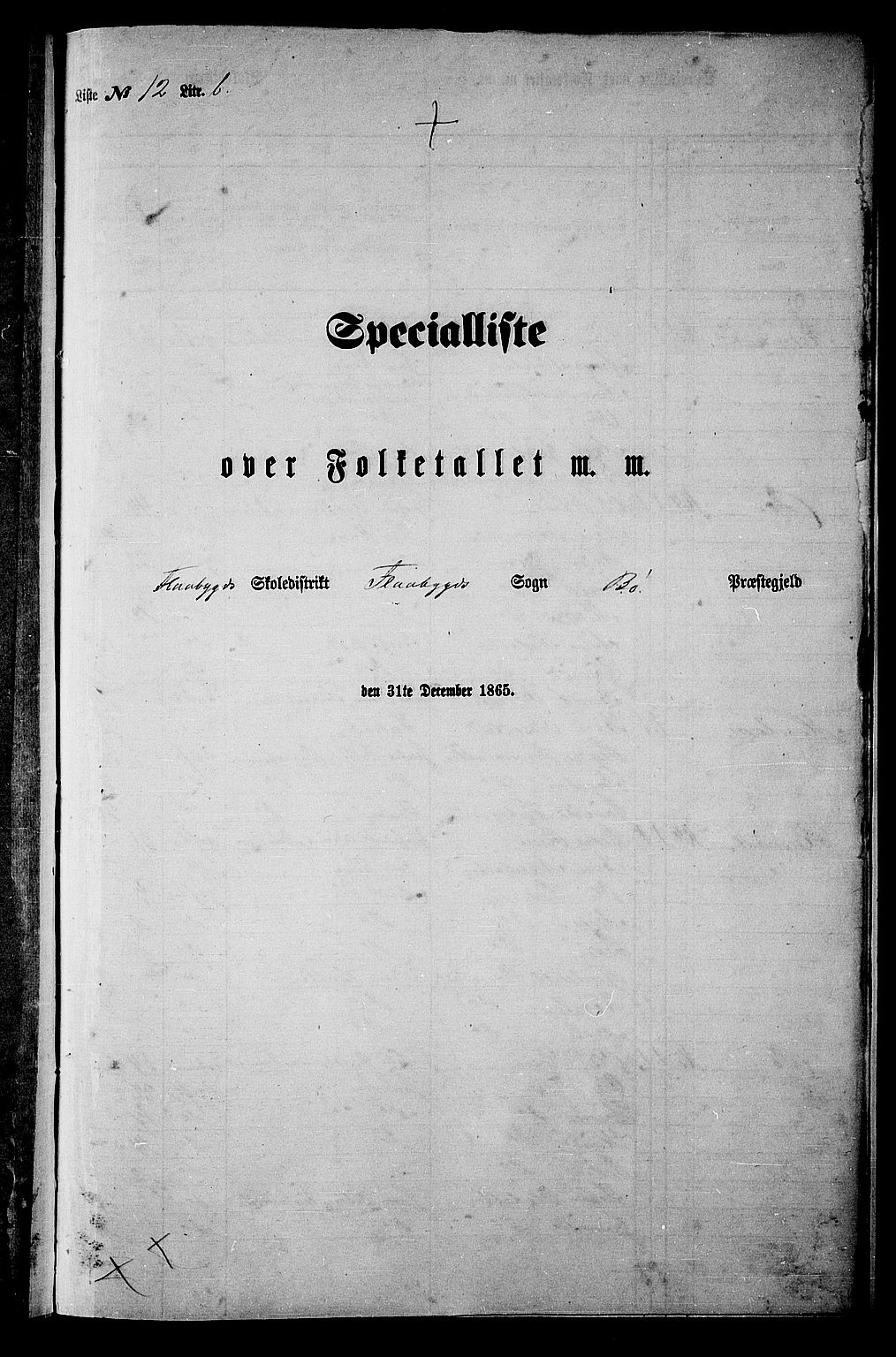 RA, Folketelling 1865 for 0821P Bø prestegjeld, 1865, s. 210