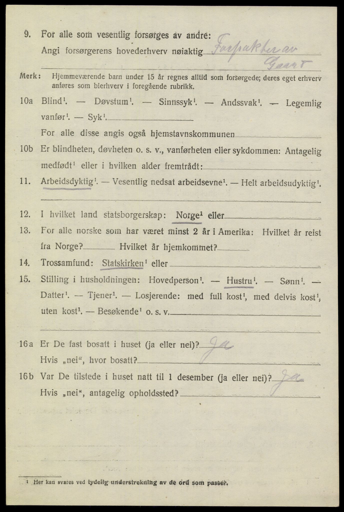 SAKO, Folketelling 1920 for 0816 Sannidal herred, 1920, s. 4940