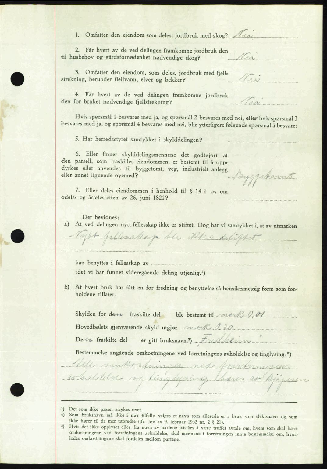 Romsdal sorenskriveri, AV/SAT-A-4149/1/2/2C: Pantebok nr. A22, 1947-1947, Dagboknr: 342/1947