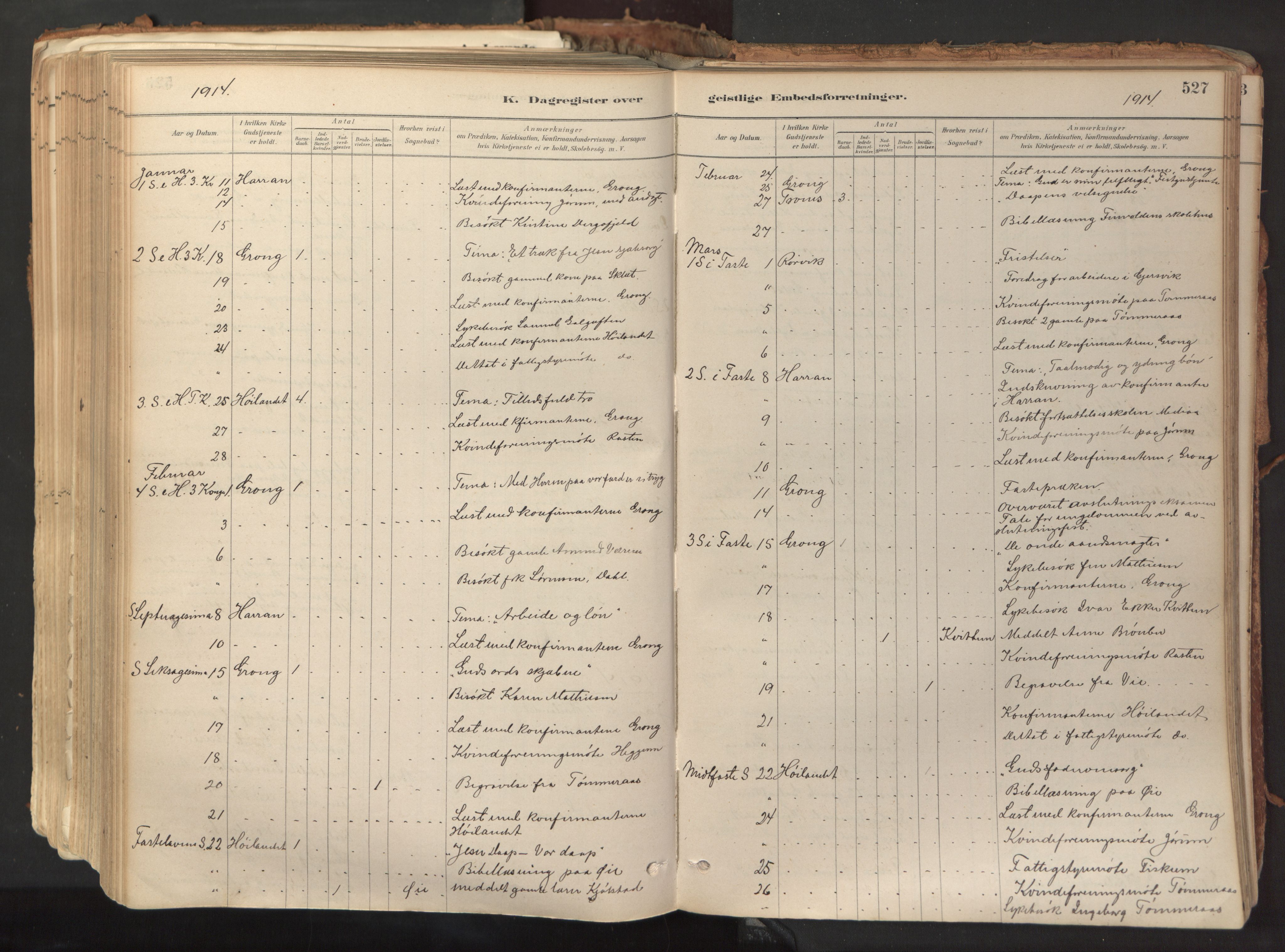 Ministerialprotokoller, klokkerbøker og fødselsregistre - Nord-Trøndelag, AV/SAT-A-1458/758/L0519: Ministerialbok nr. 758A04, 1880-1926, s. 527