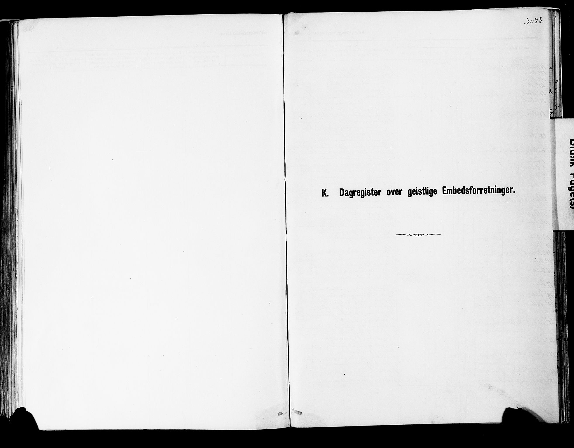 Strømsgodset kirkebøker, AV/SAKO-A-324/F/Fa/L0001: Ministerialbok nr. 1, 1885-1909, s. 309