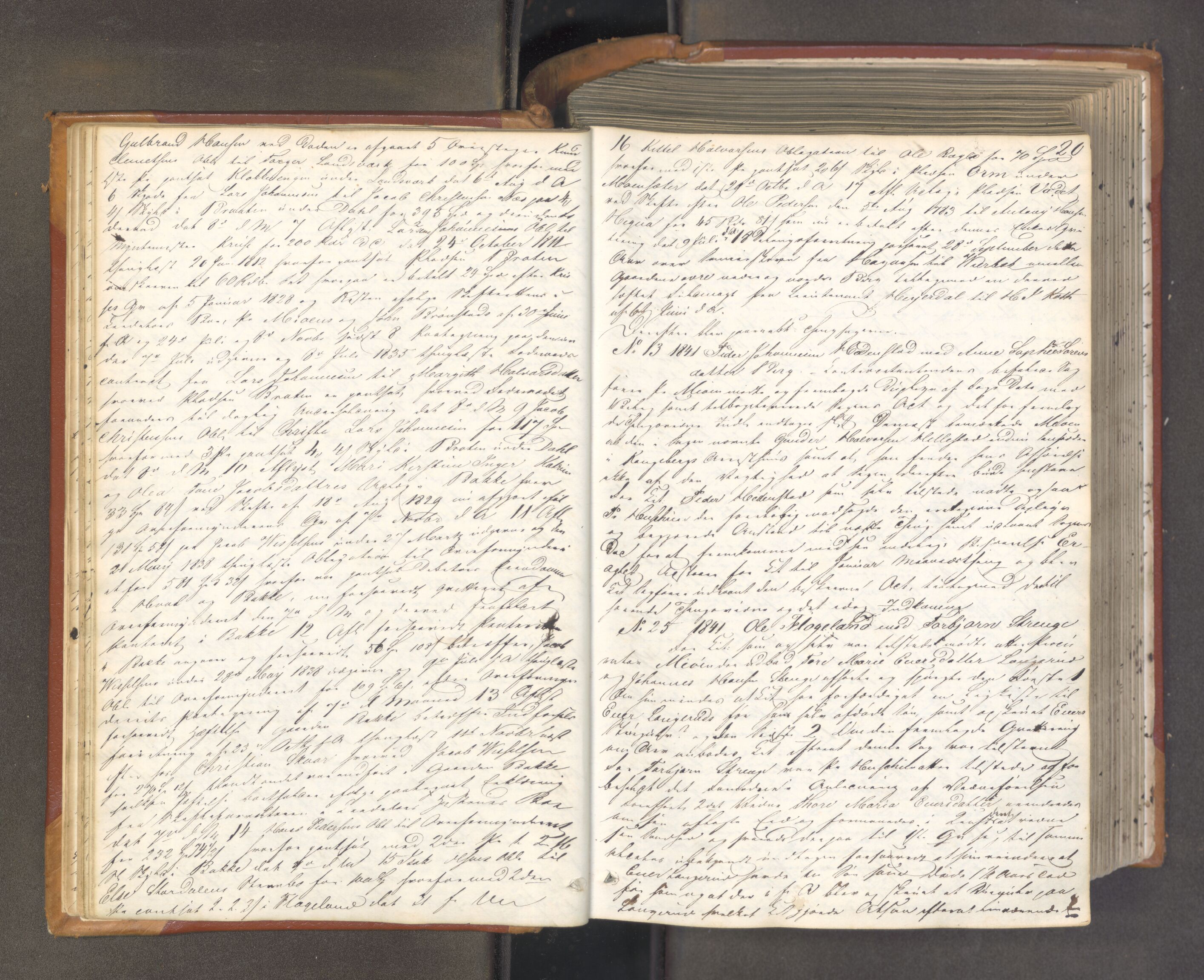 Numedal og Sandsvær sorenskriveri, AV/SAKO-A-128/F/Fa/Faa/L0104: Tingbok for Sandsvær, 1842-1849