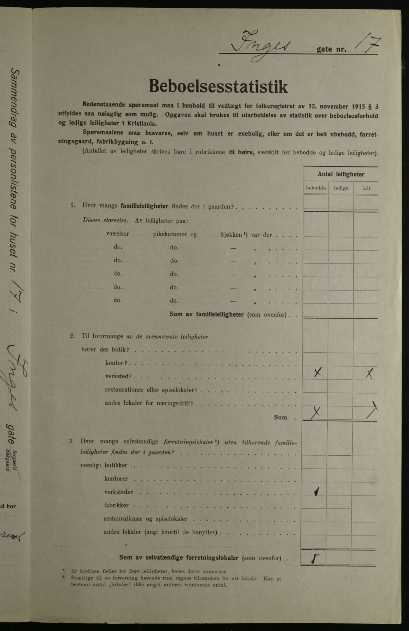 OBA, Kommunal folketelling 1.12.1923 for Kristiania, 1923, s. 49150