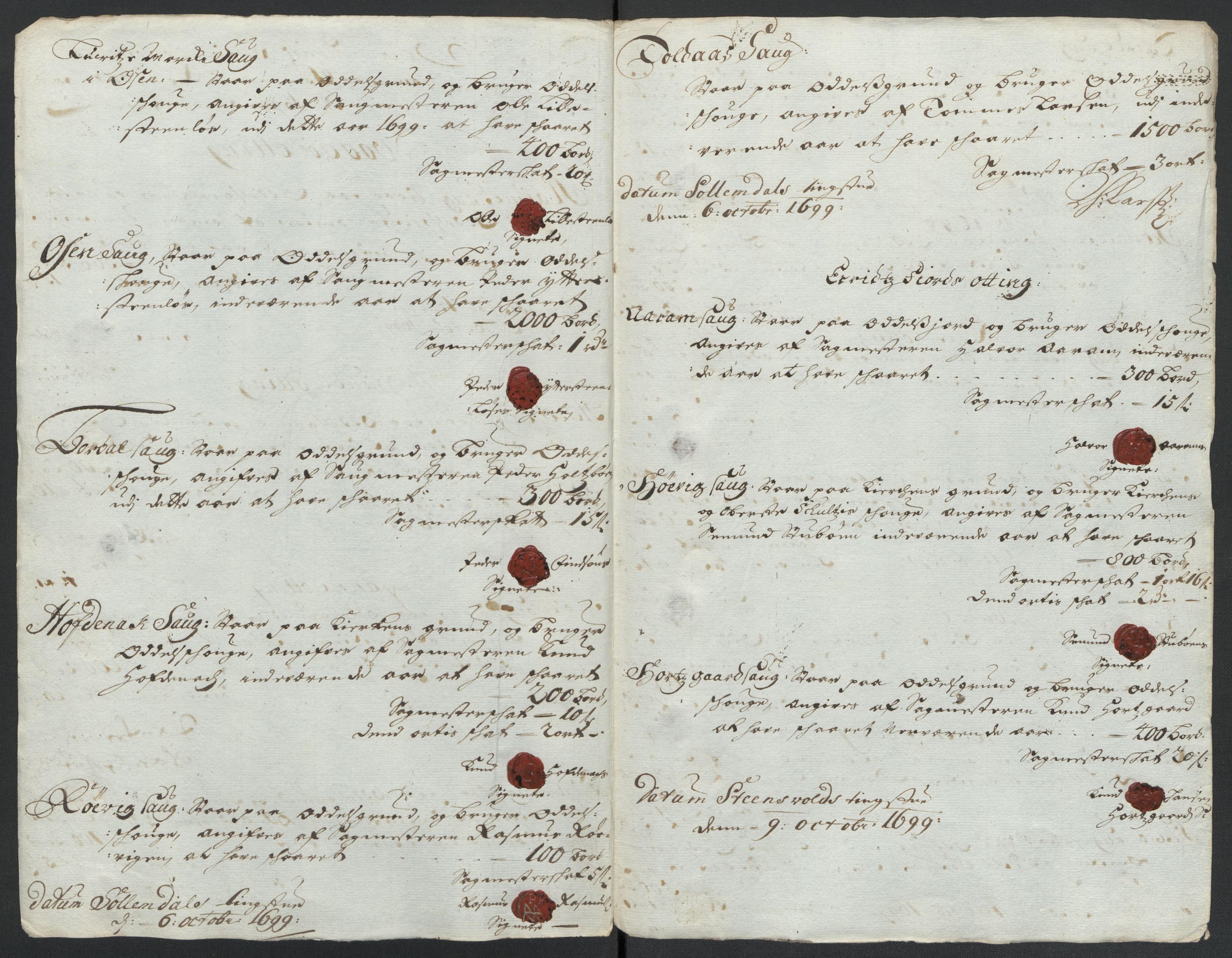 Rentekammeret inntil 1814, Reviderte regnskaper, Fogderegnskap, RA/EA-4092/R55/L3654: Fogderegnskap Romsdal, 1699-1700, s. 81