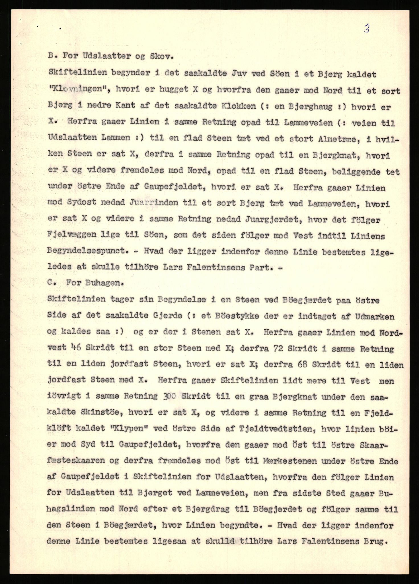 Statsarkivet i Stavanger, AV/SAST-A-101971/03/Y/Yj/L0062: Avskrifter sortert etter gårdsnavn: Nese - Nodland på neset, 1750-1930, s. 326