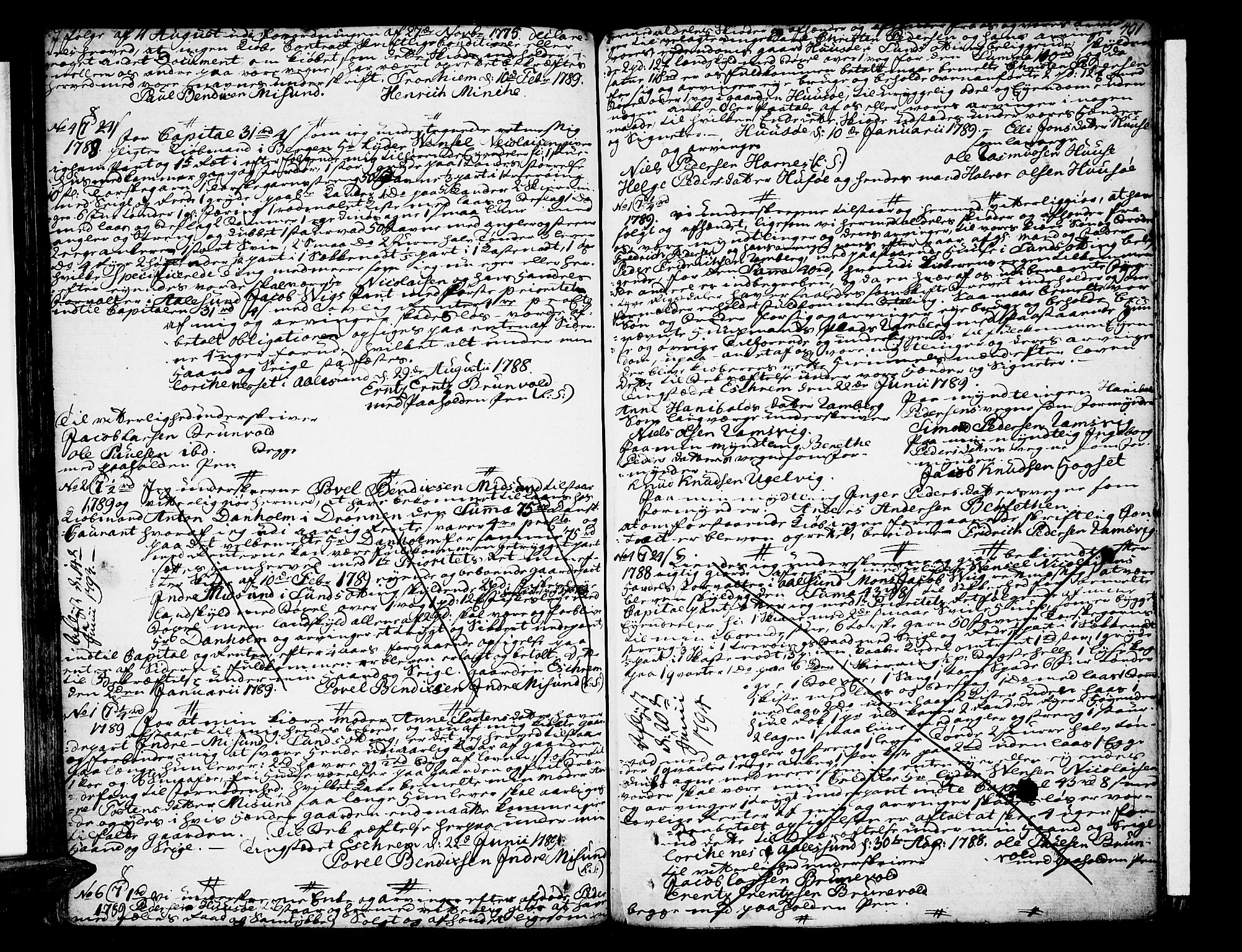 Romsdal sorenskriveri, SAT/A-4149/1/2/2C/L0004: Pantebok nr. 4, 1769-1790, s. 401