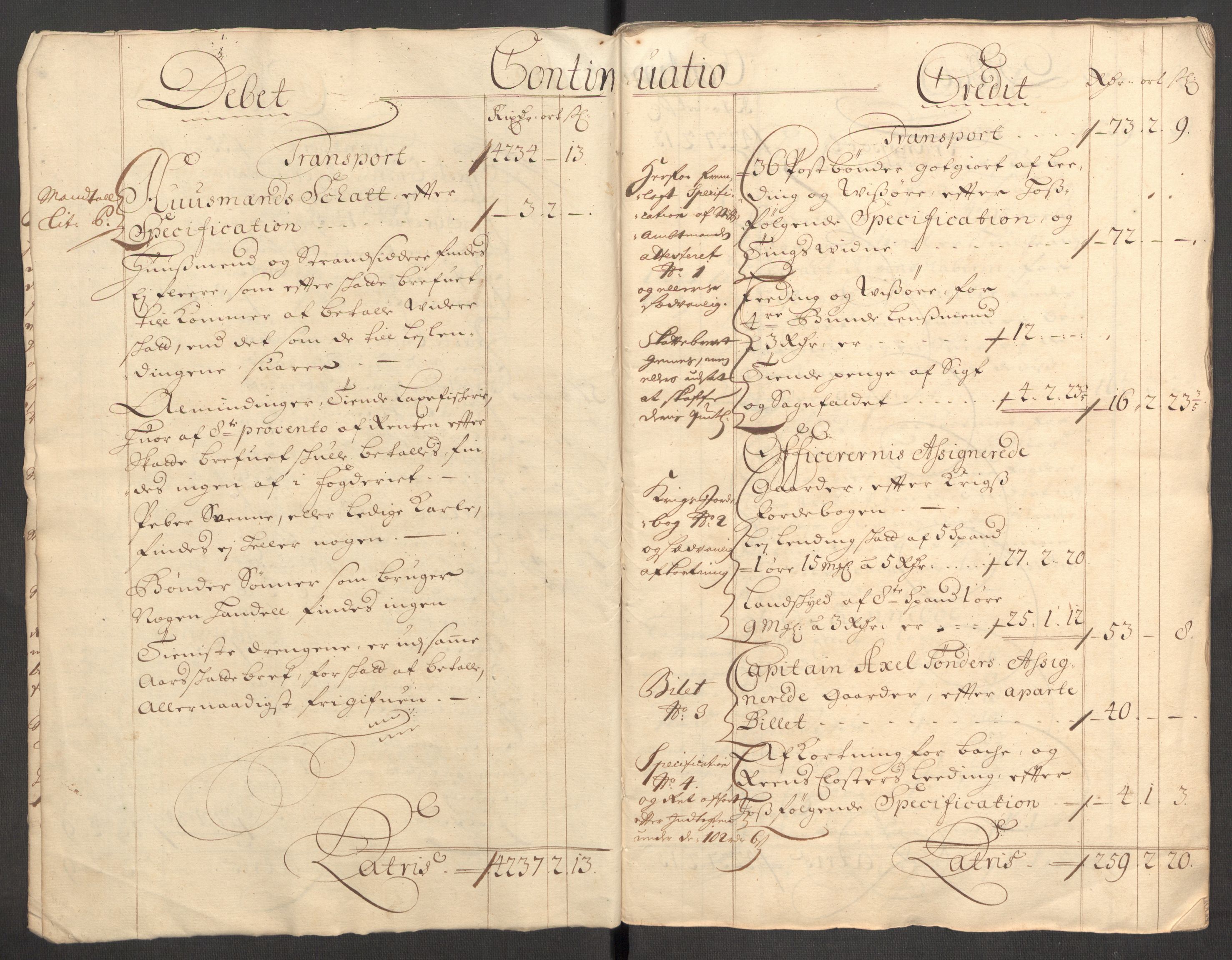 Rentekammeret inntil 1814, Reviderte regnskaper, Fogderegnskap, AV/RA-EA-4092/R60/L3947: Fogderegnskap Orkdal og Gauldal, 1697, s. 6