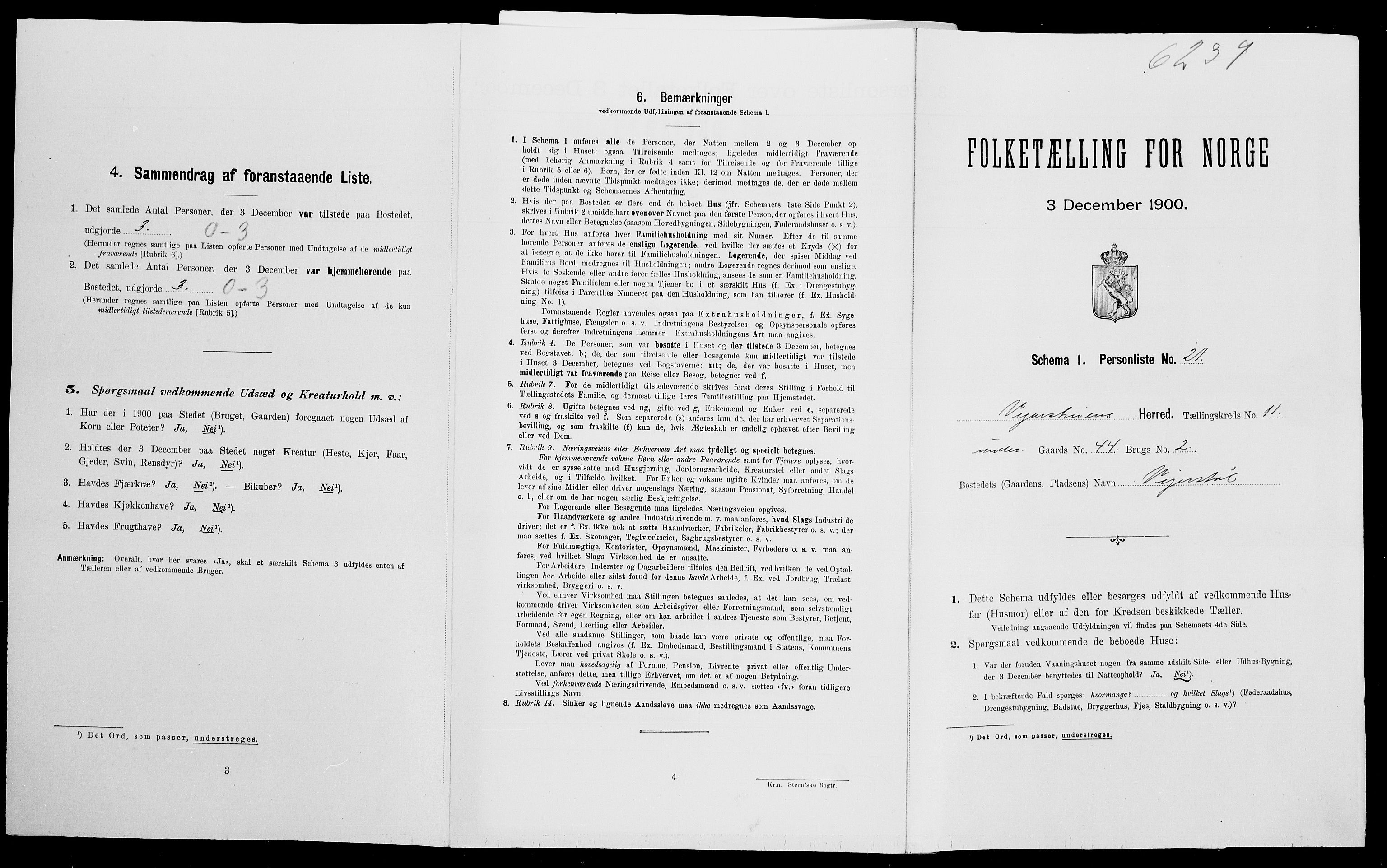 SAK, Folketelling 1900 for 0912 Vegårshei herred, 1900, s. 596