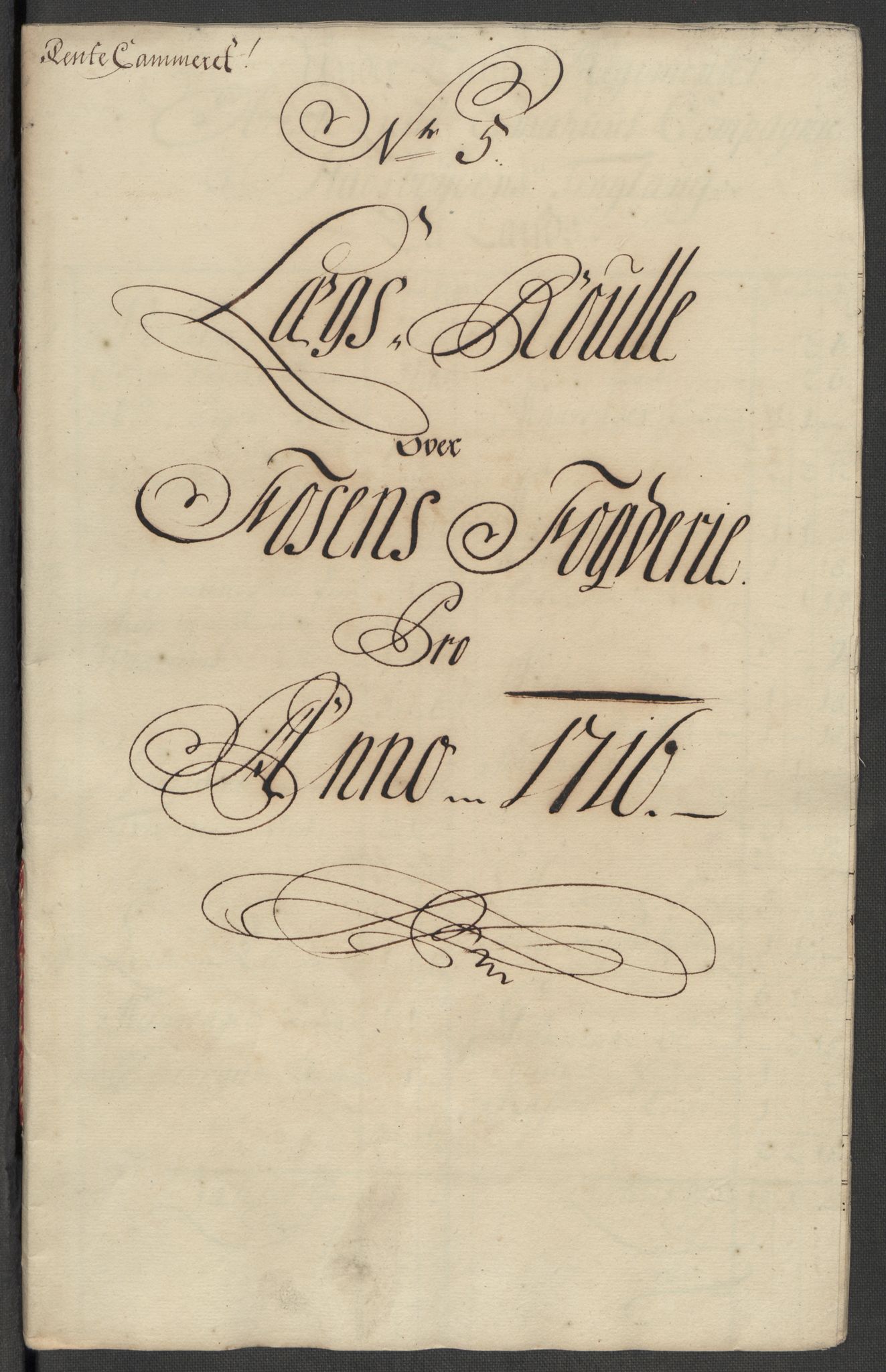 Rentekammeret inntil 1814, Reviderte regnskaper, Fogderegnskap, RA/EA-4092/R57/L3864: Fogderegnskap Fosen, 1716, s. 71