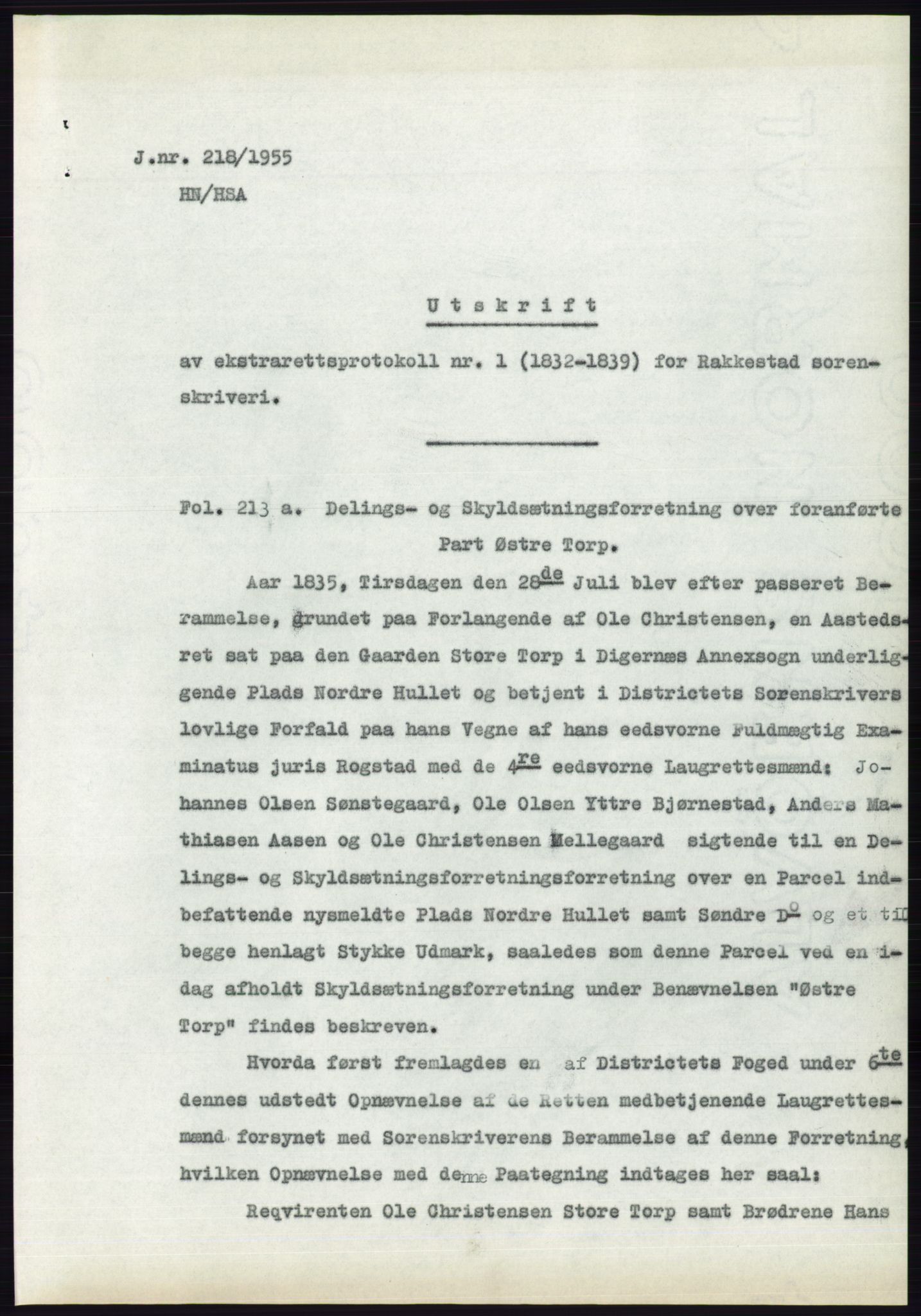 Statsarkivet i Oslo, SAO/A-10621/Z/Zd/L0002: Avskrifter, j.nr 5-691/1955, 1955, s. 192
