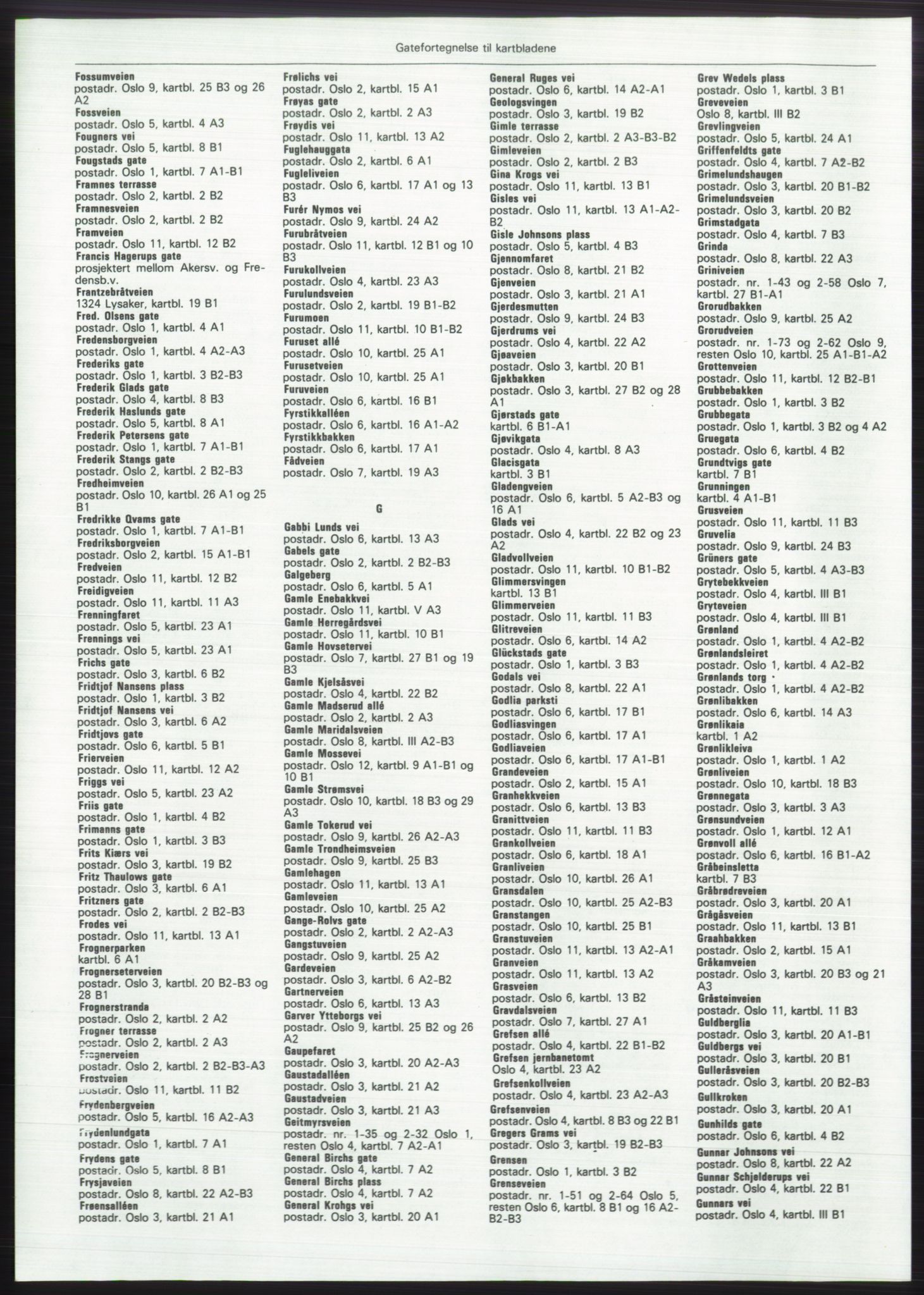 Kristiania/Oslo adressebok, PUBL/-, 1980-1981