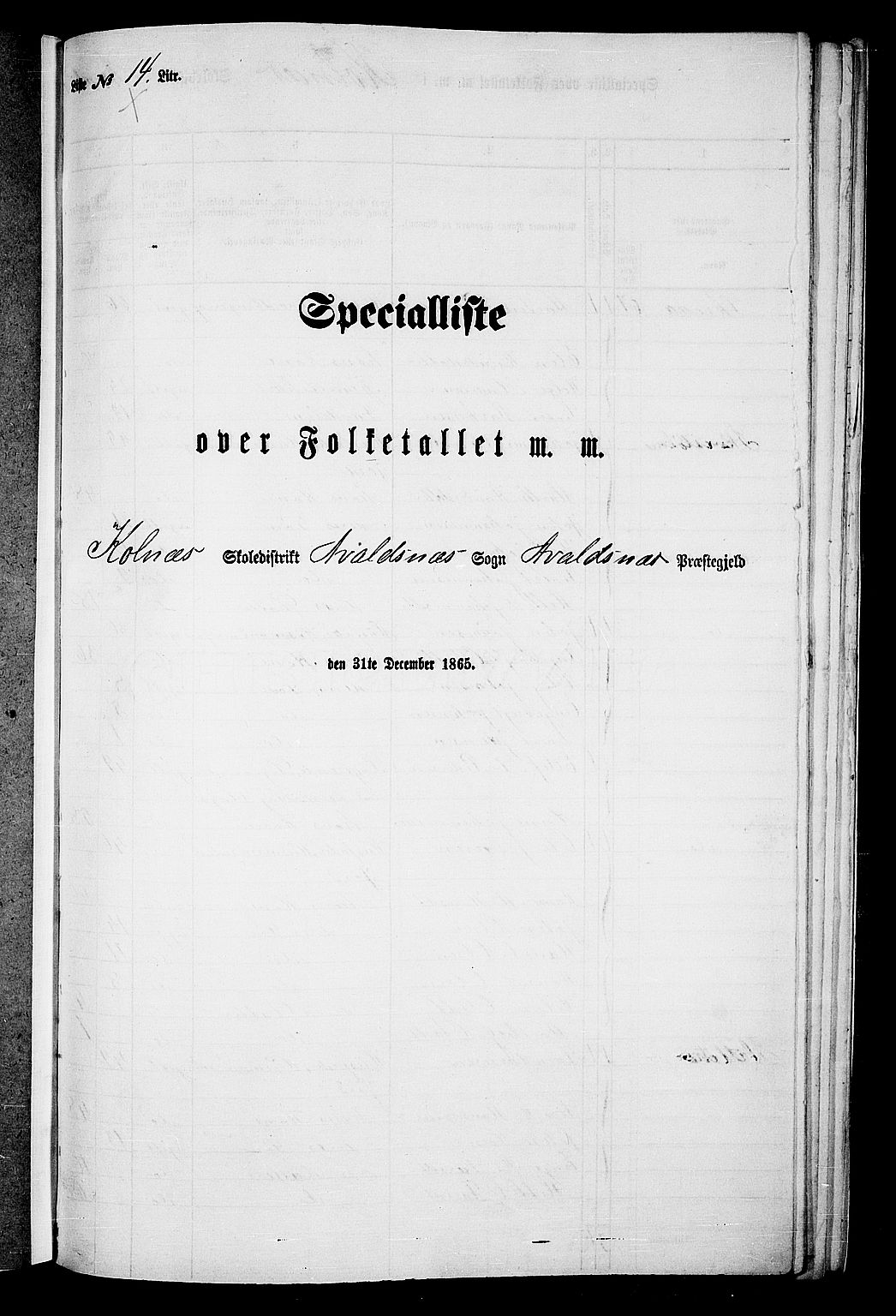 RA, Folketelling 1865 for 1147P Avaldsnes prestegjeld, 1865, s. 203